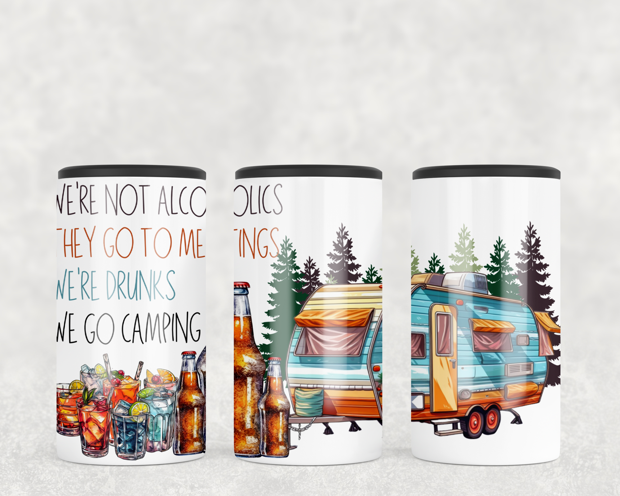 Go Camping 4 in  1 Can Cooler