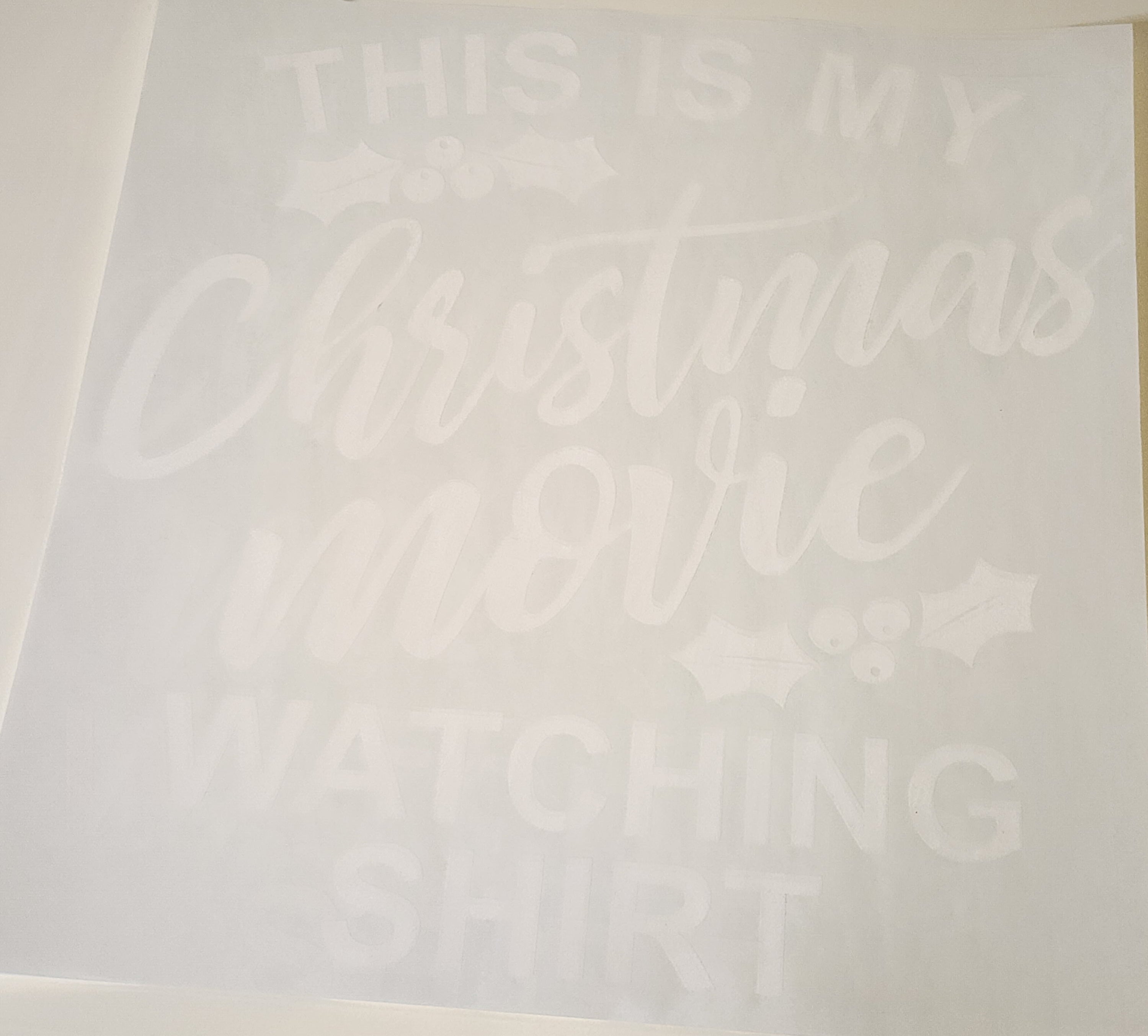 This is my Christmas Movie watching shirt