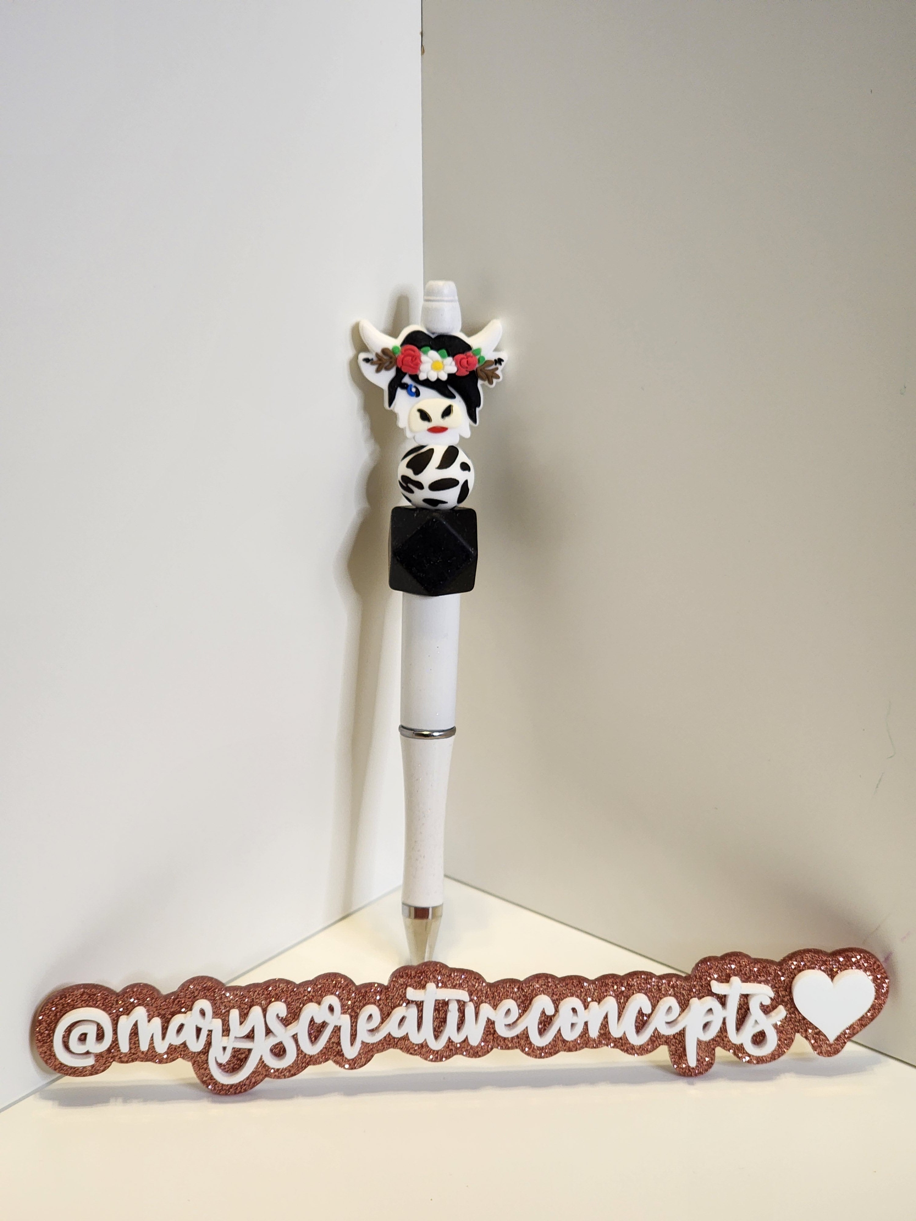 Cow Silicone Pen