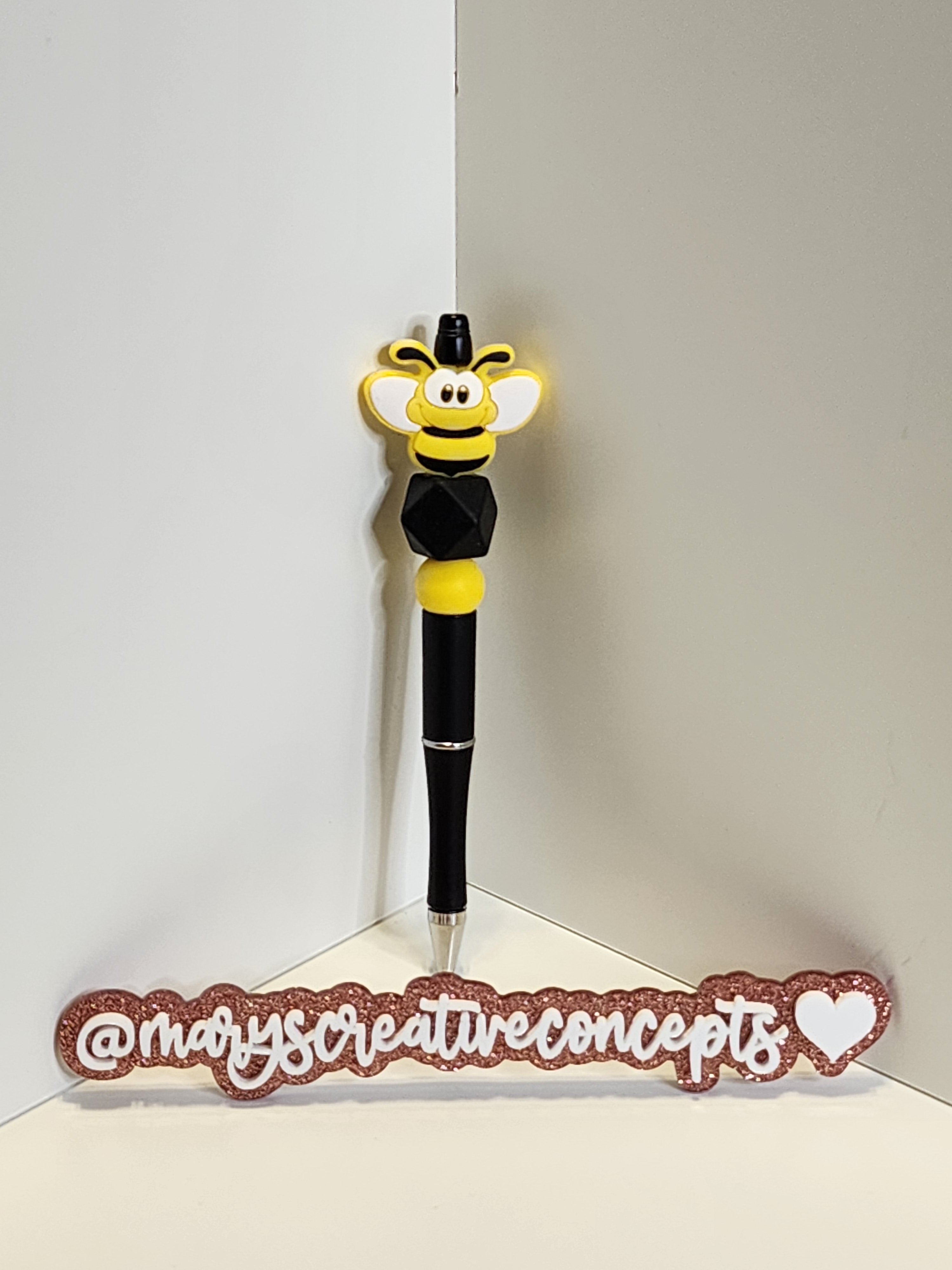 Yellow Bee Silicone Pen