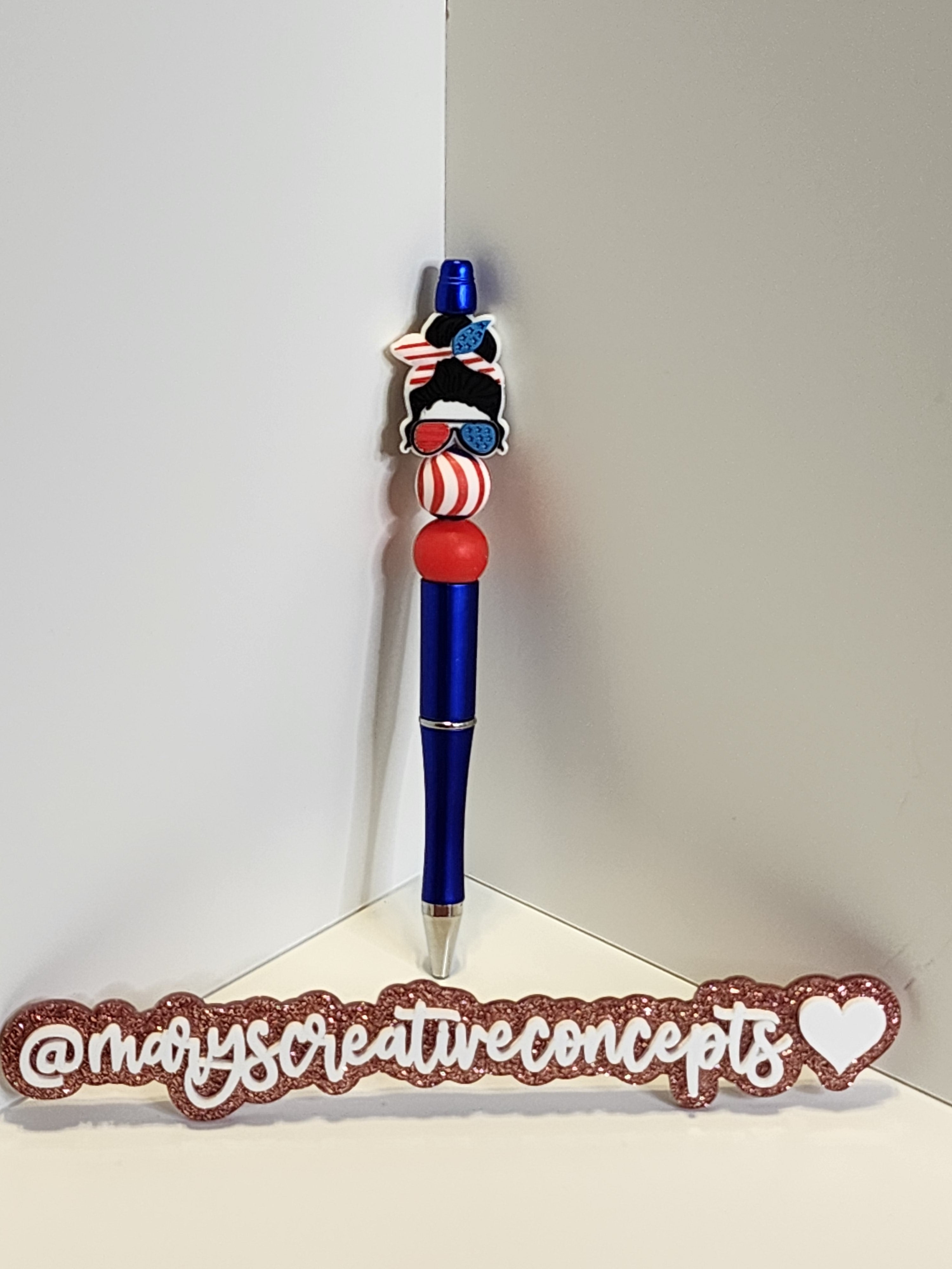 USA Girl Silicone Pen