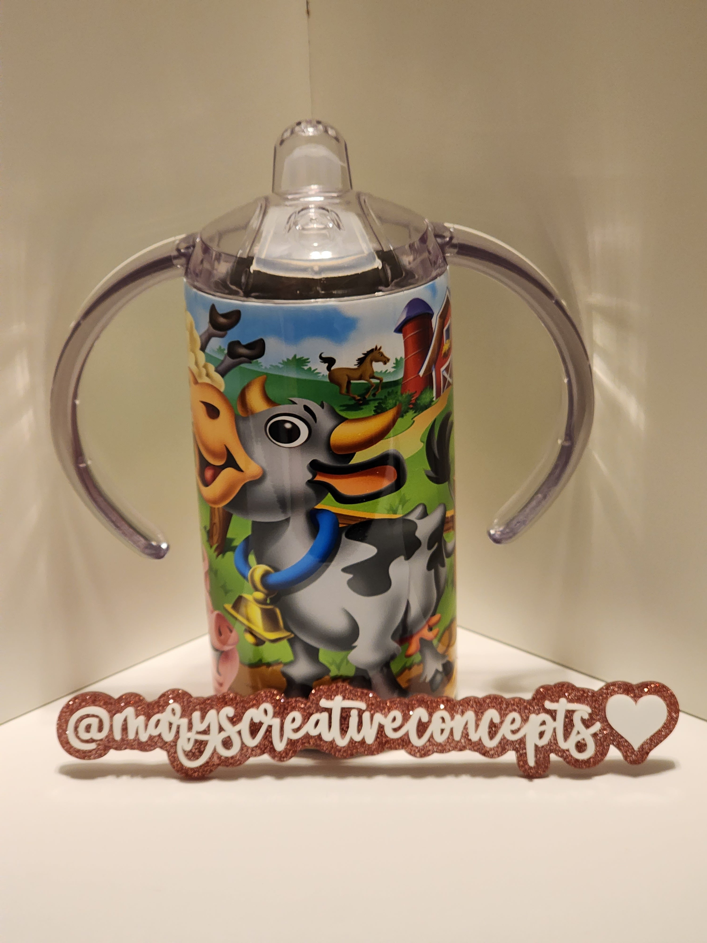 Farm Animals  Sippy cup