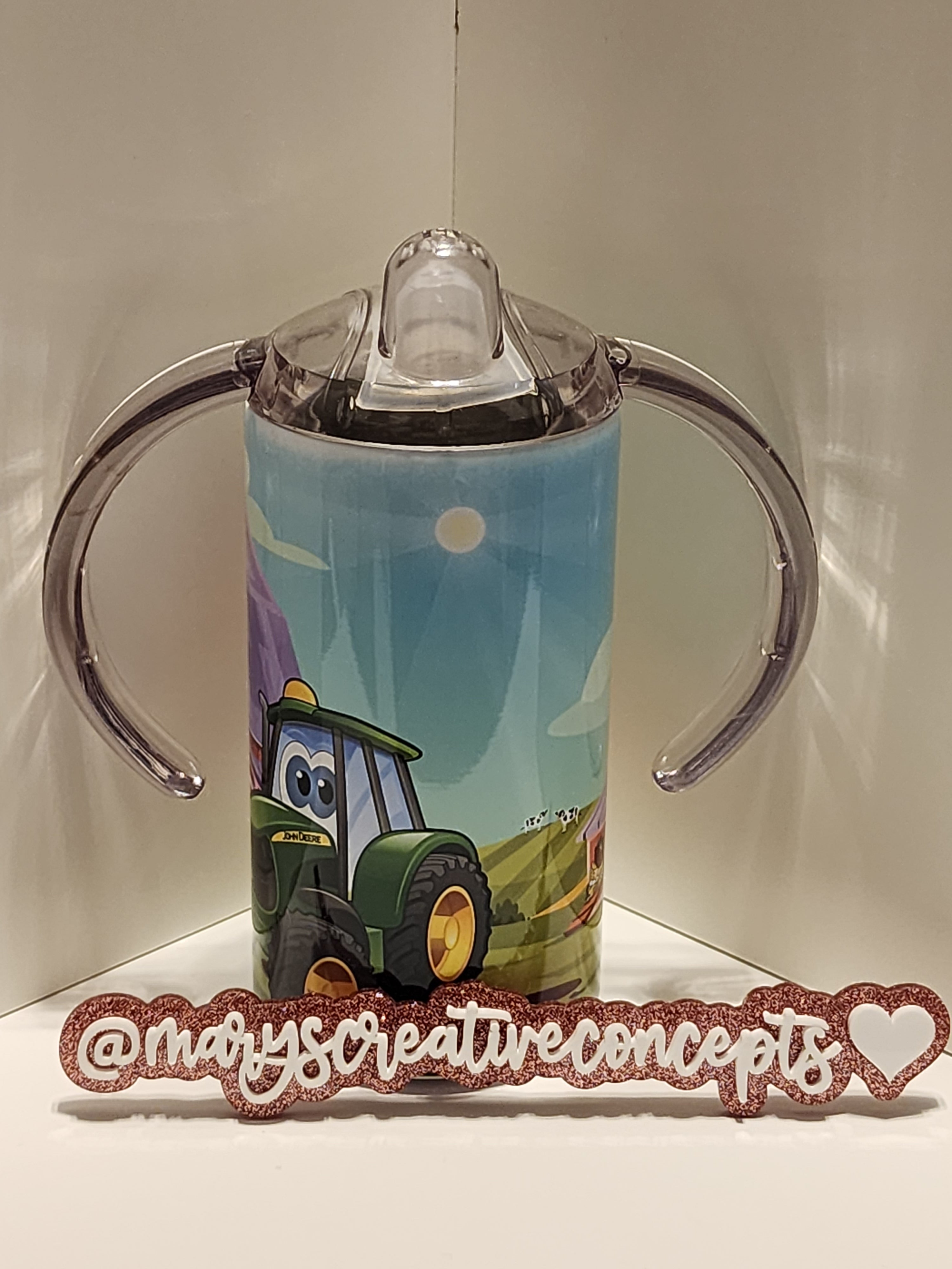 Tractor Sippy cup