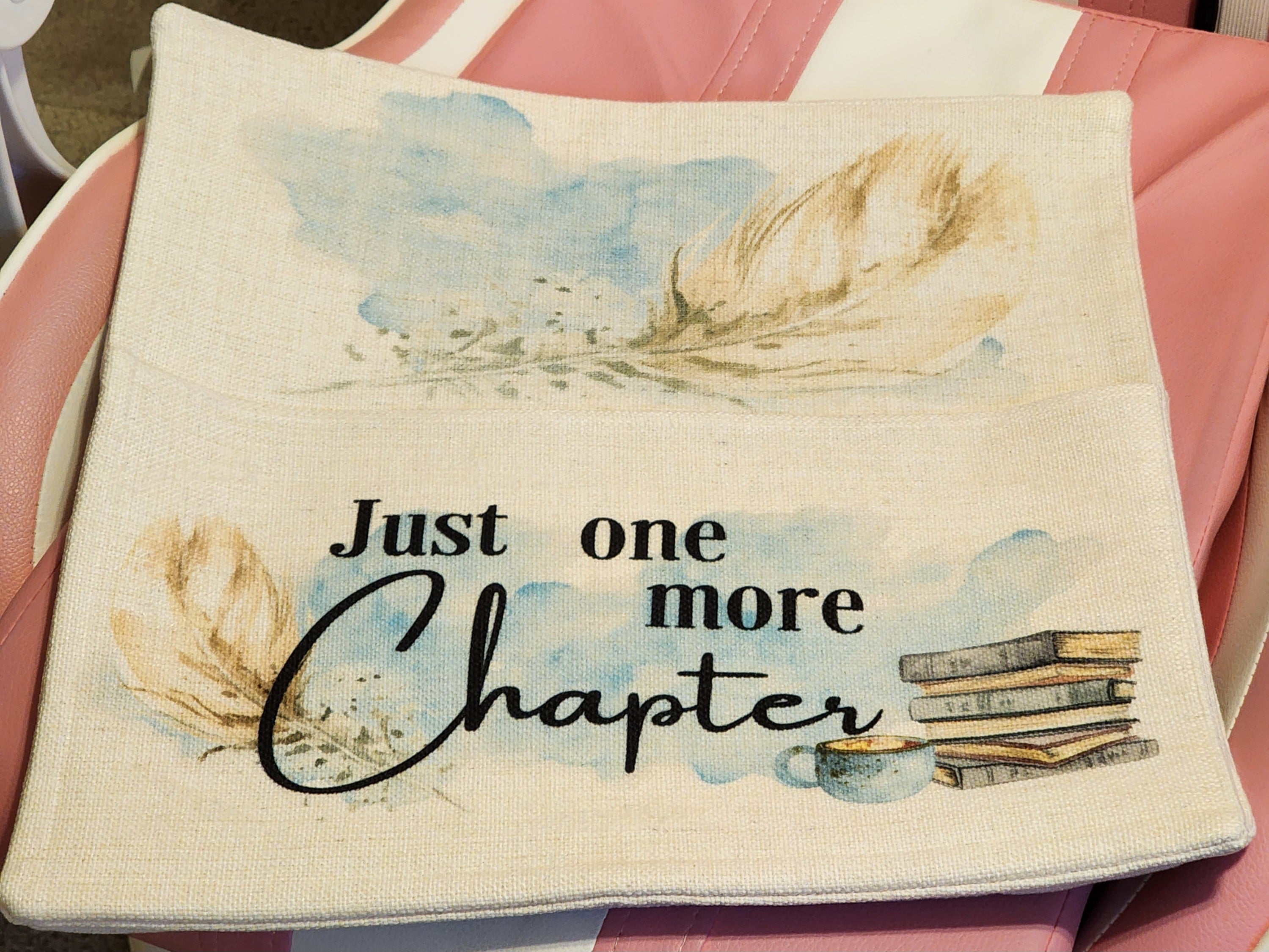 Just one more Chapter Pocket Pillow