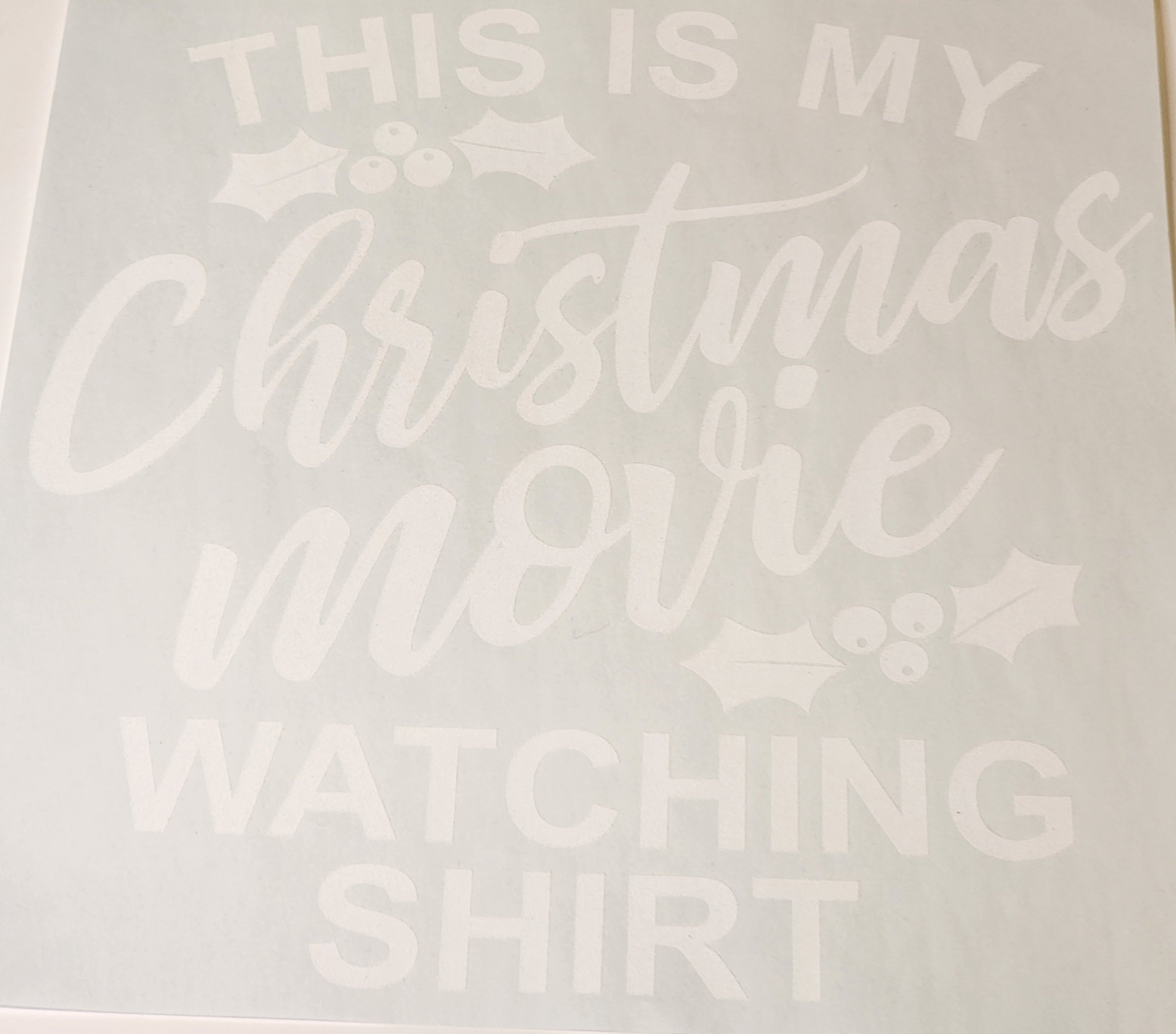 This is My Christmas Movie Watching Shirt