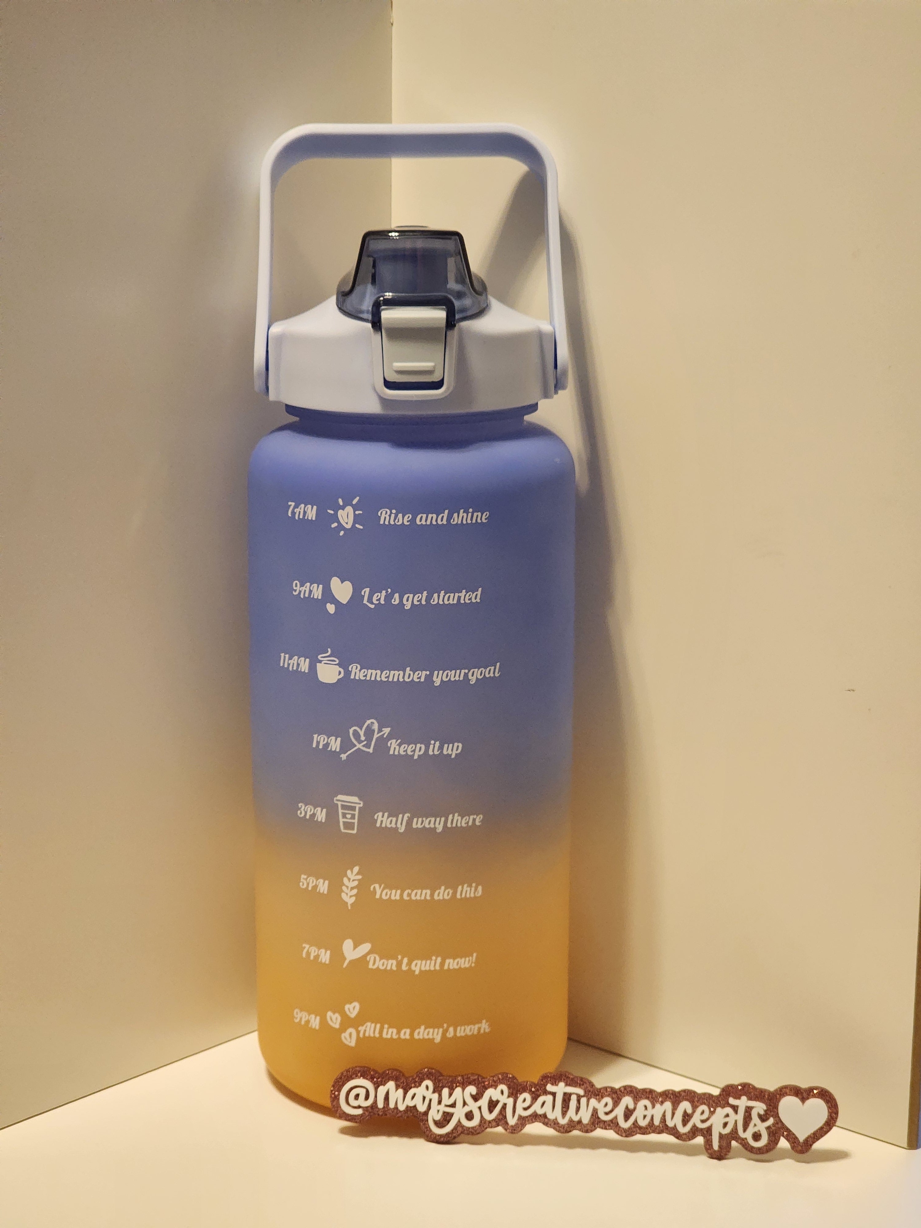 Motivational Water Bottle