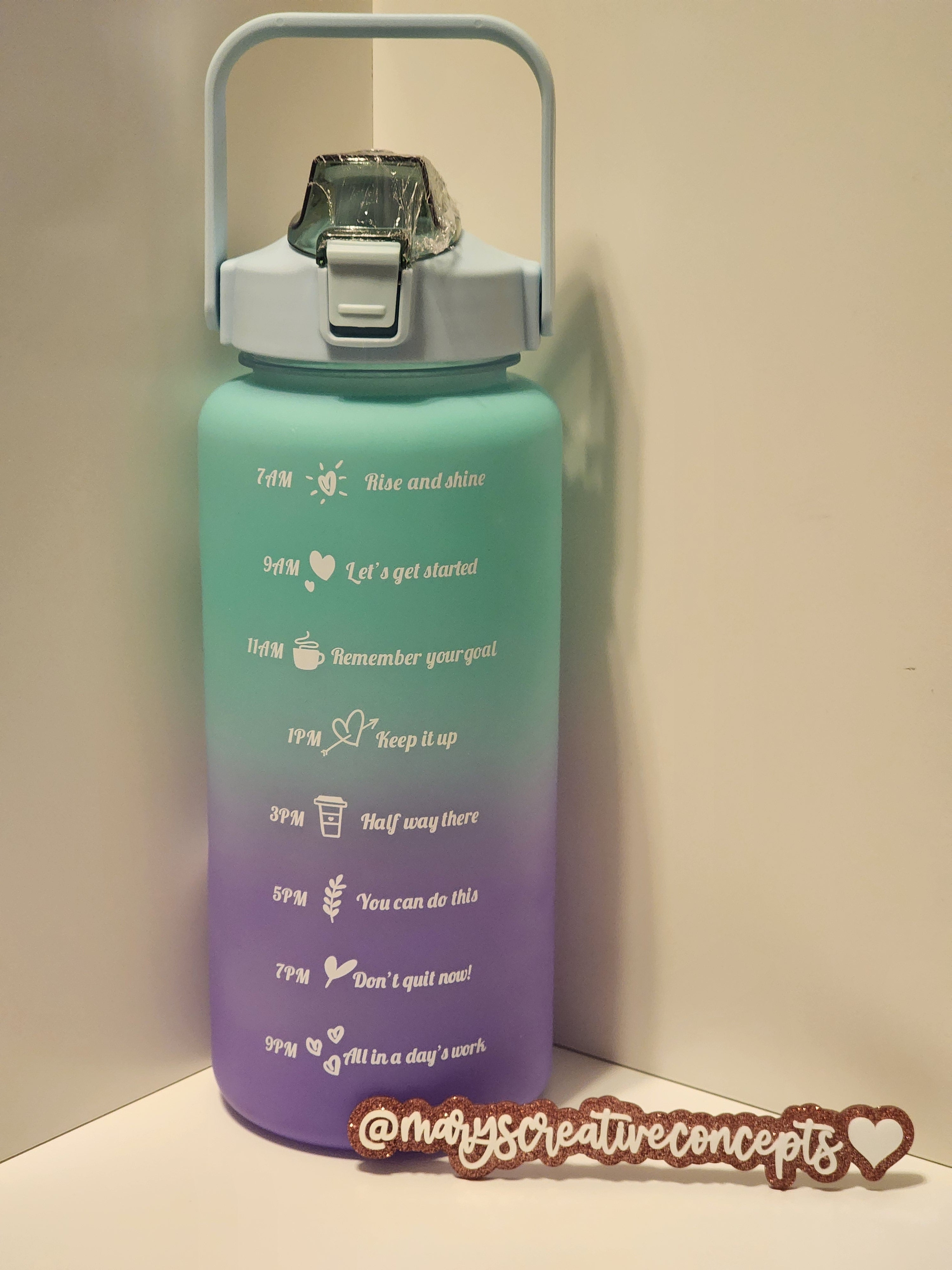 Motivational Water Bottle