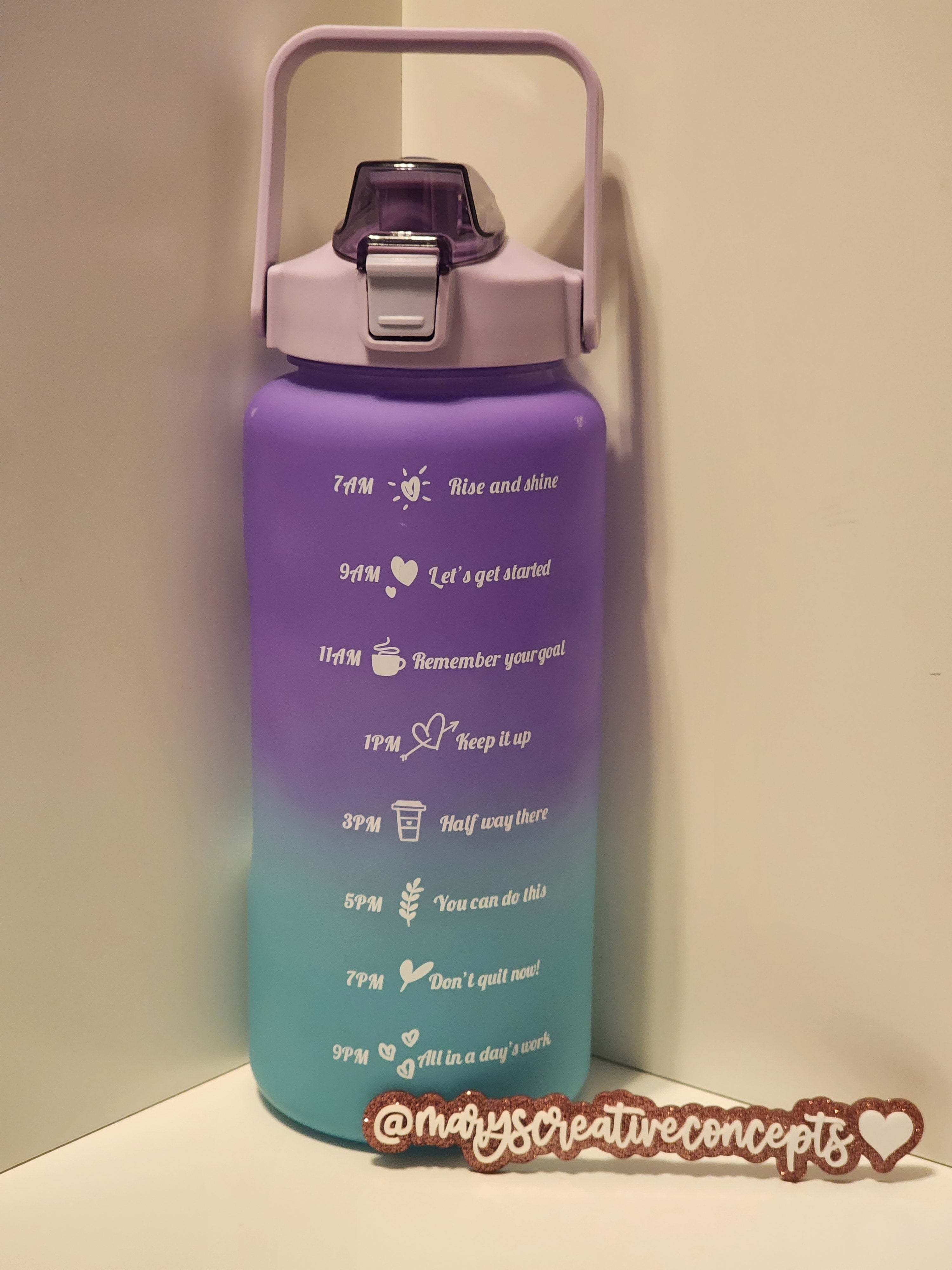Motivational Water Bottle