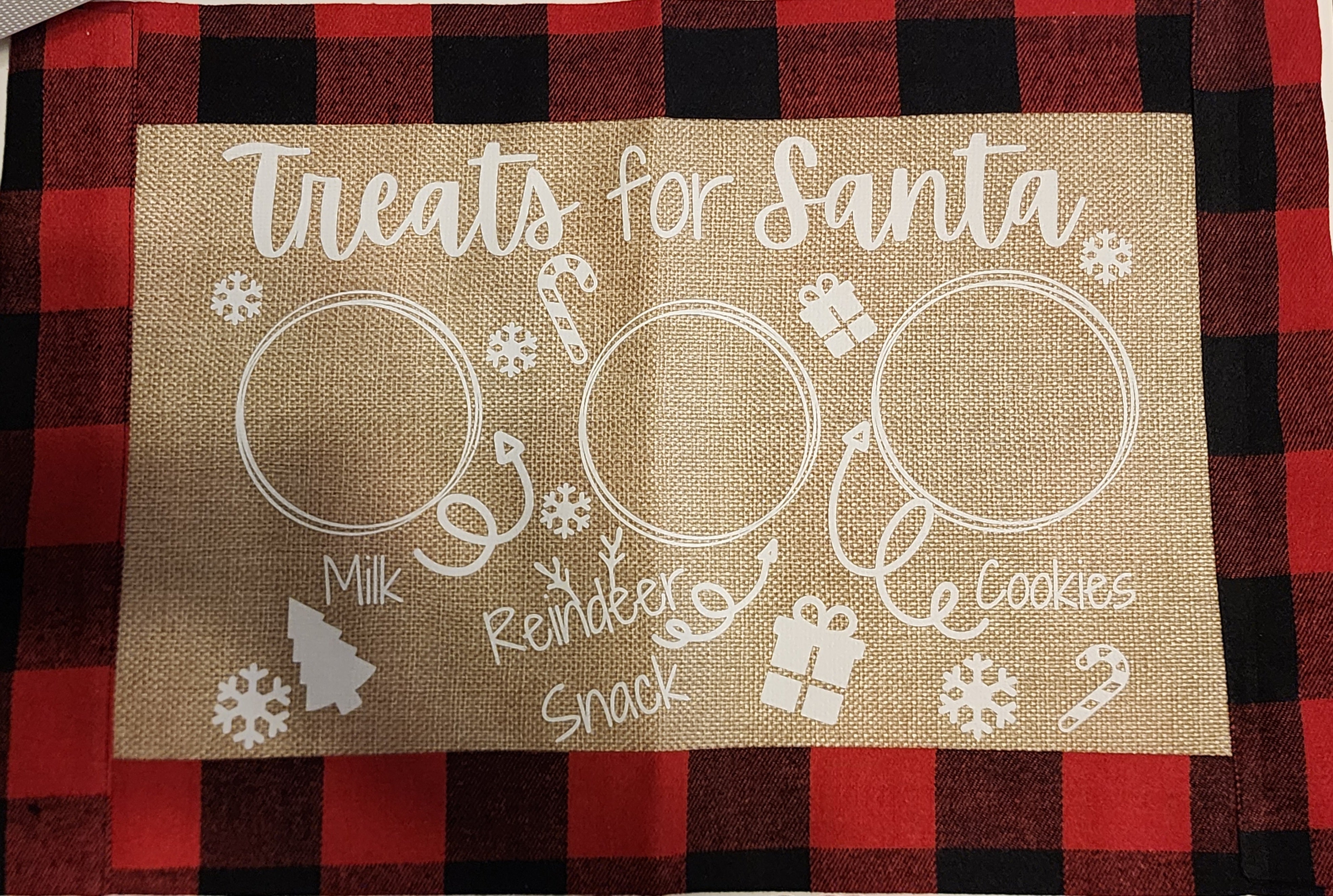 Treats for Santa Placemat