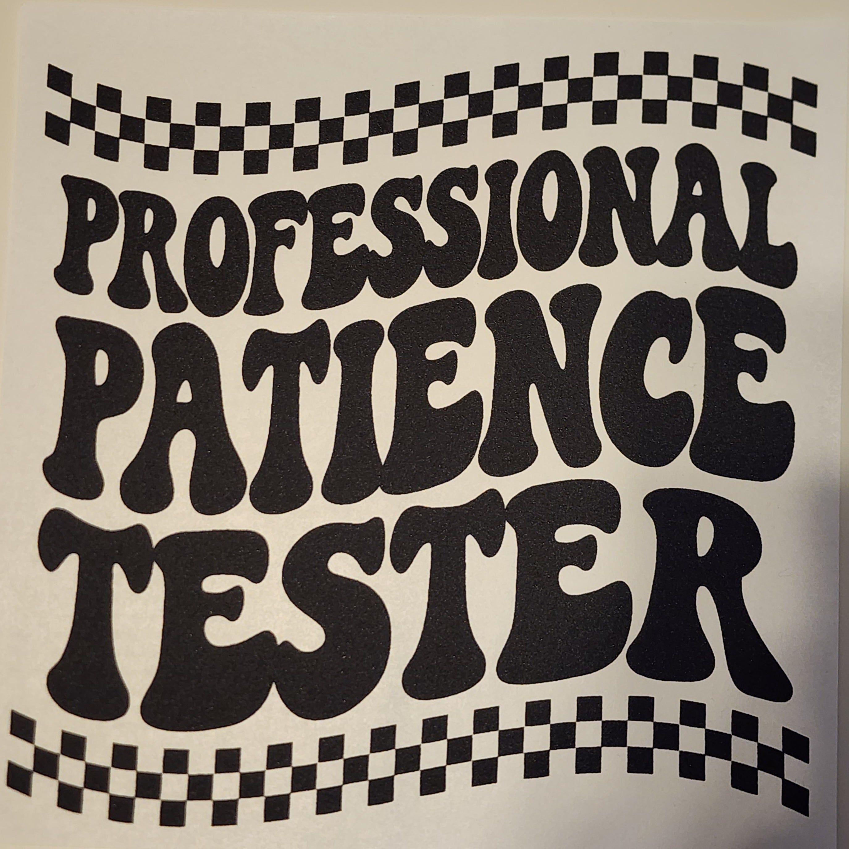 Professional Patience Tester (kids)