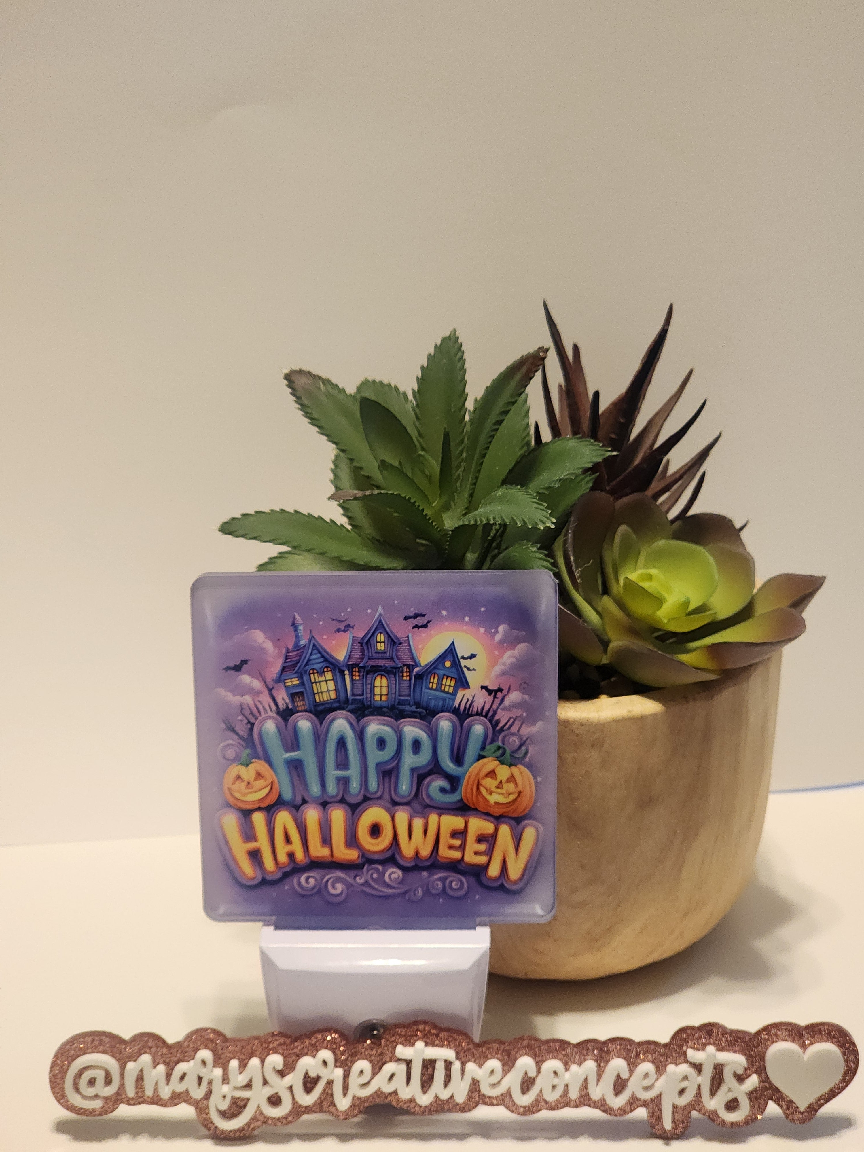 Sublimation Square Acrylic LED Night Light