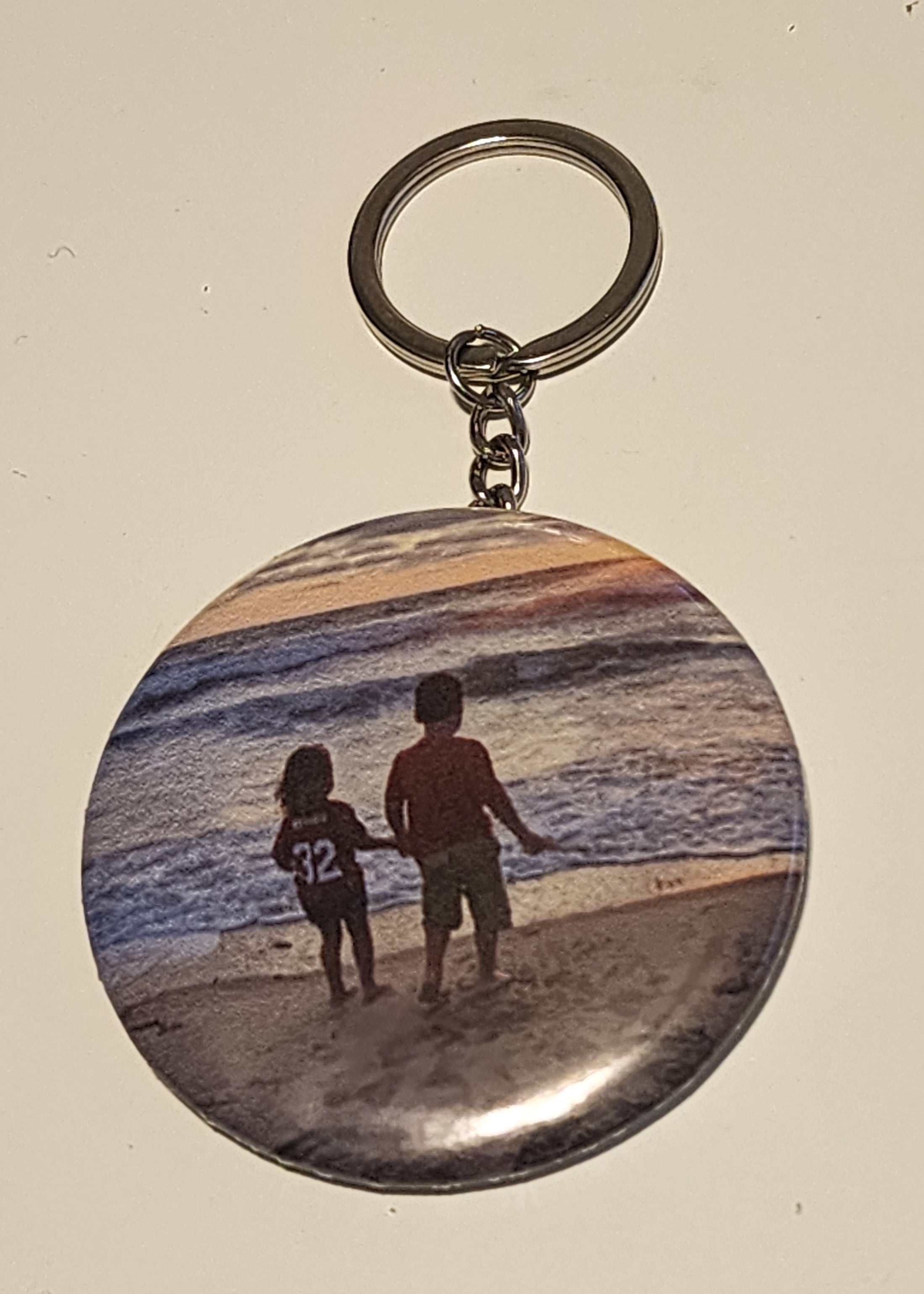 Custom Round Keychain