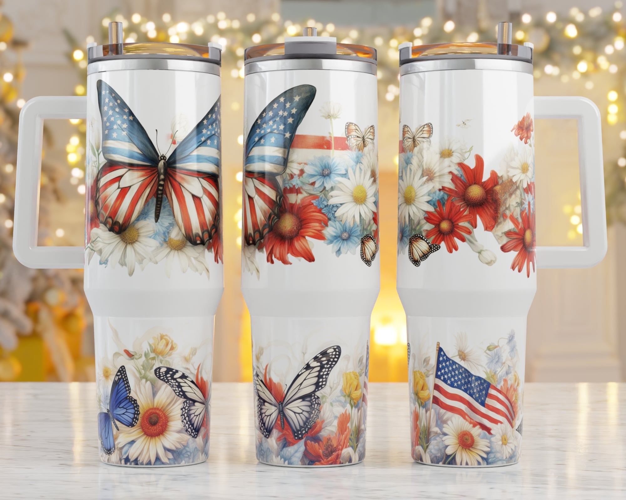 Patriotic Butterfly