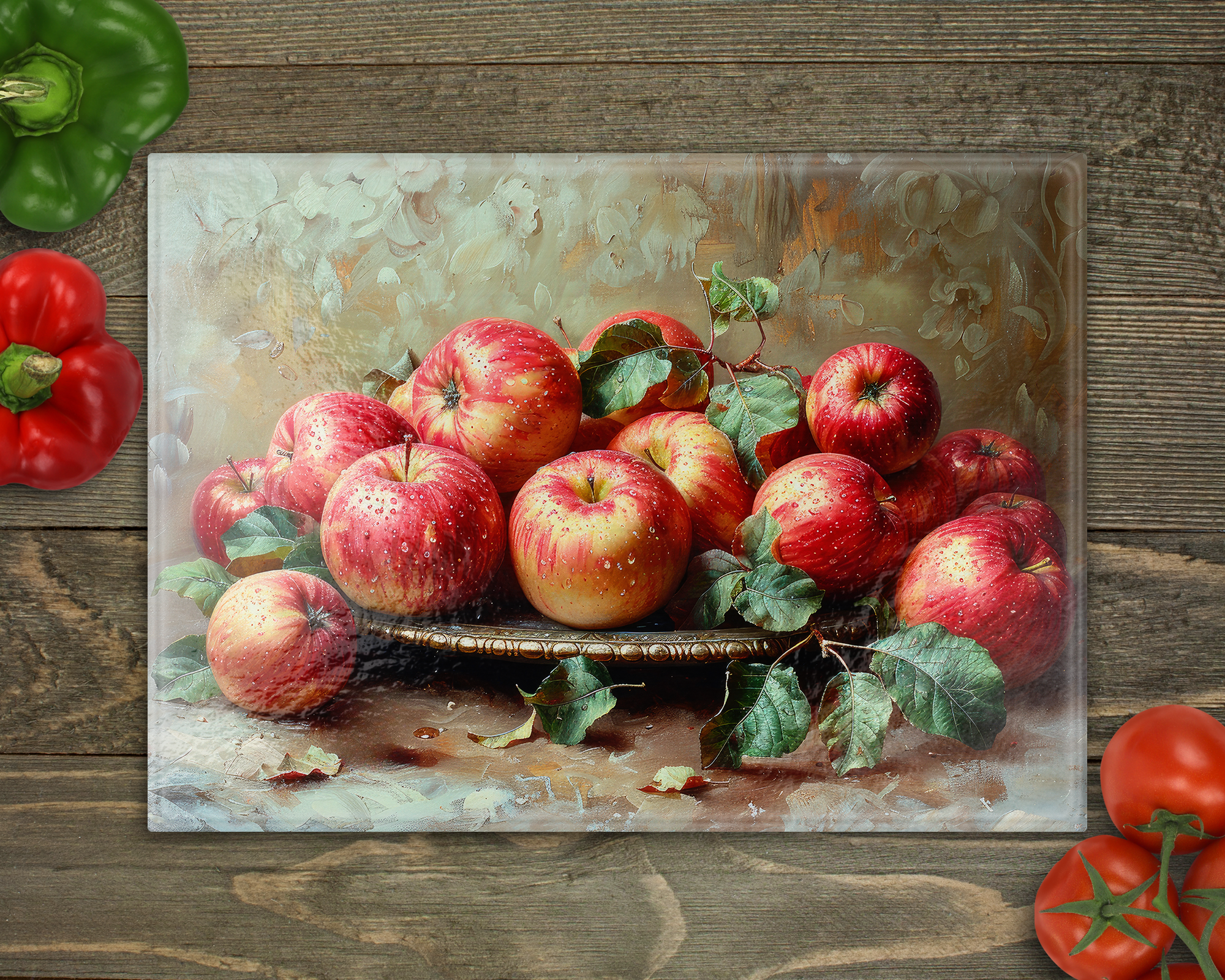 Apples Cutting Board