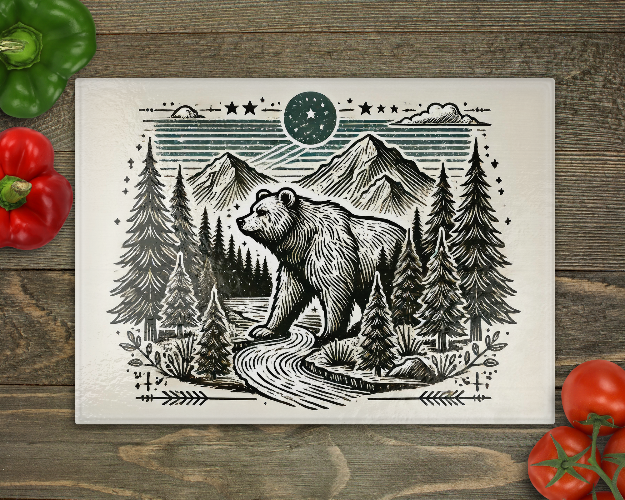 Bear Cutting Board