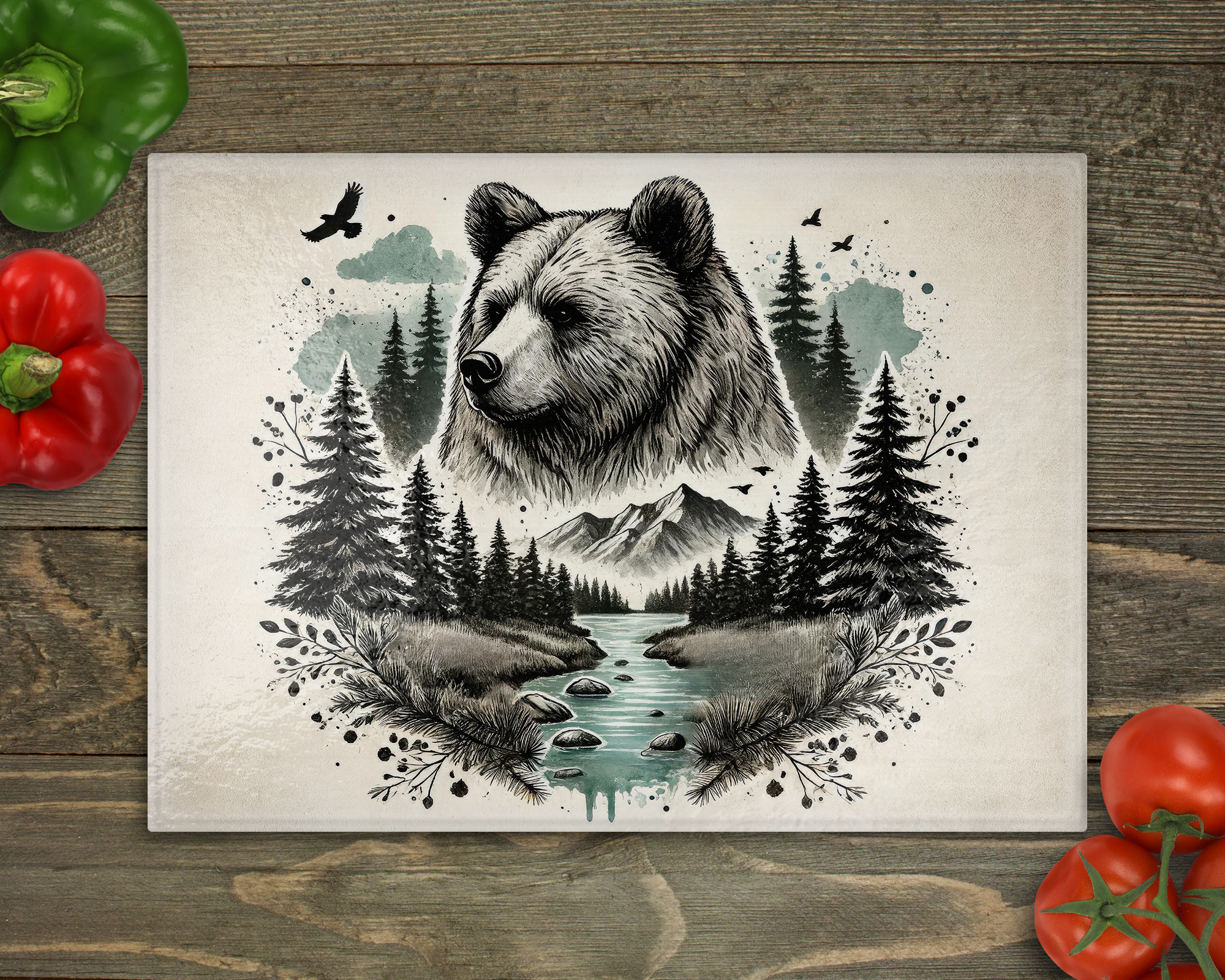 Bear Cutting Board