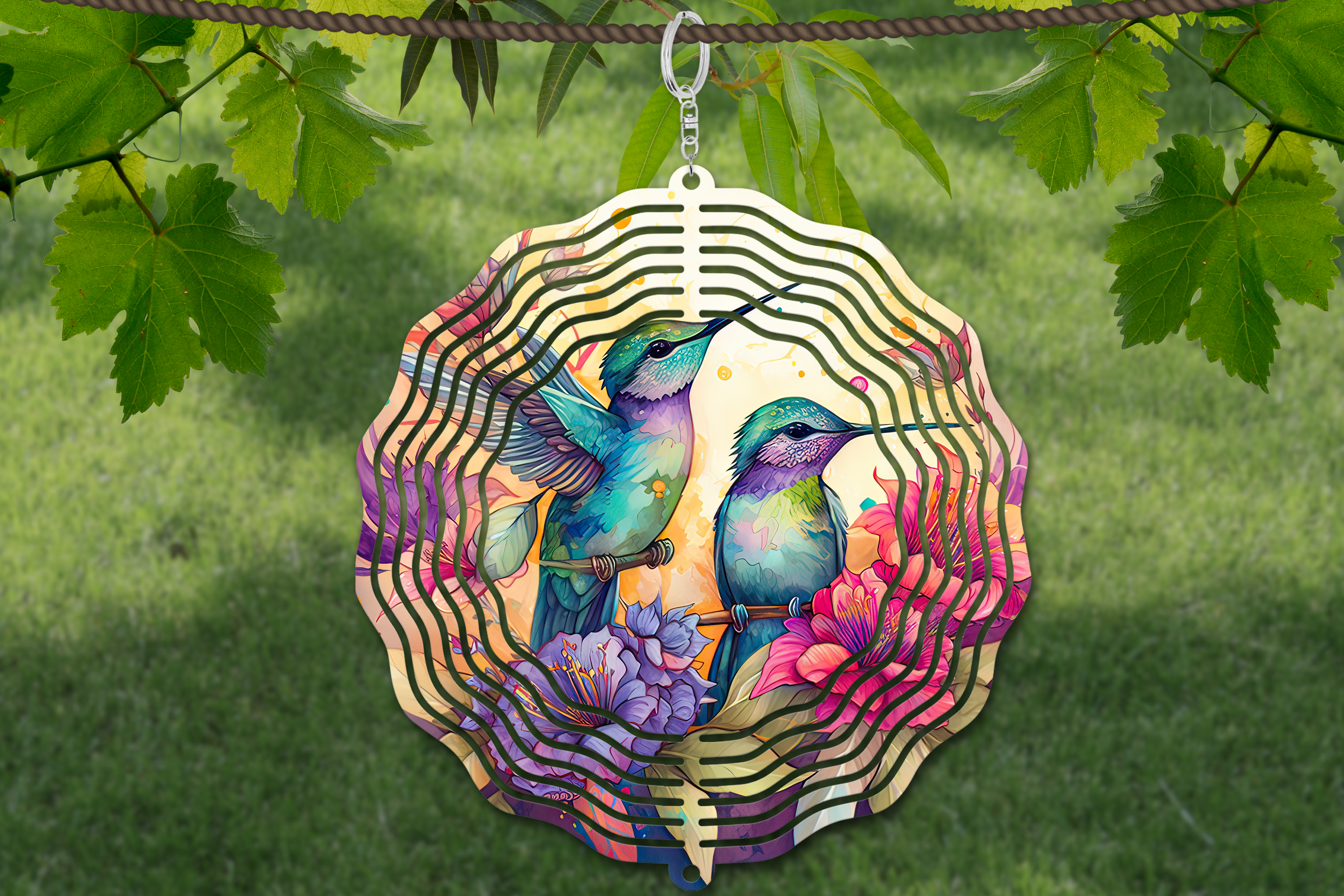 Hummingbird Wind Spinner