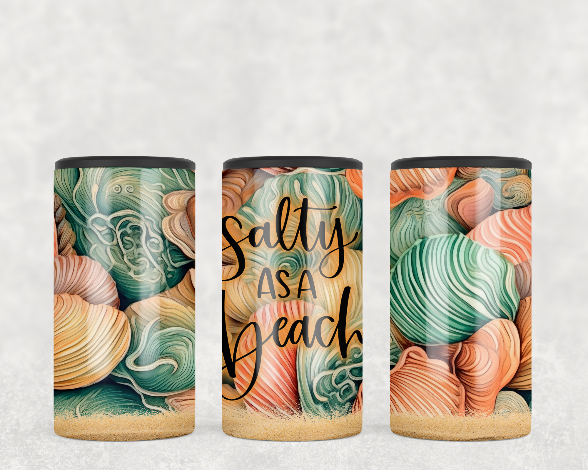 Salty as a Beach 4 in  1 Can Cooler