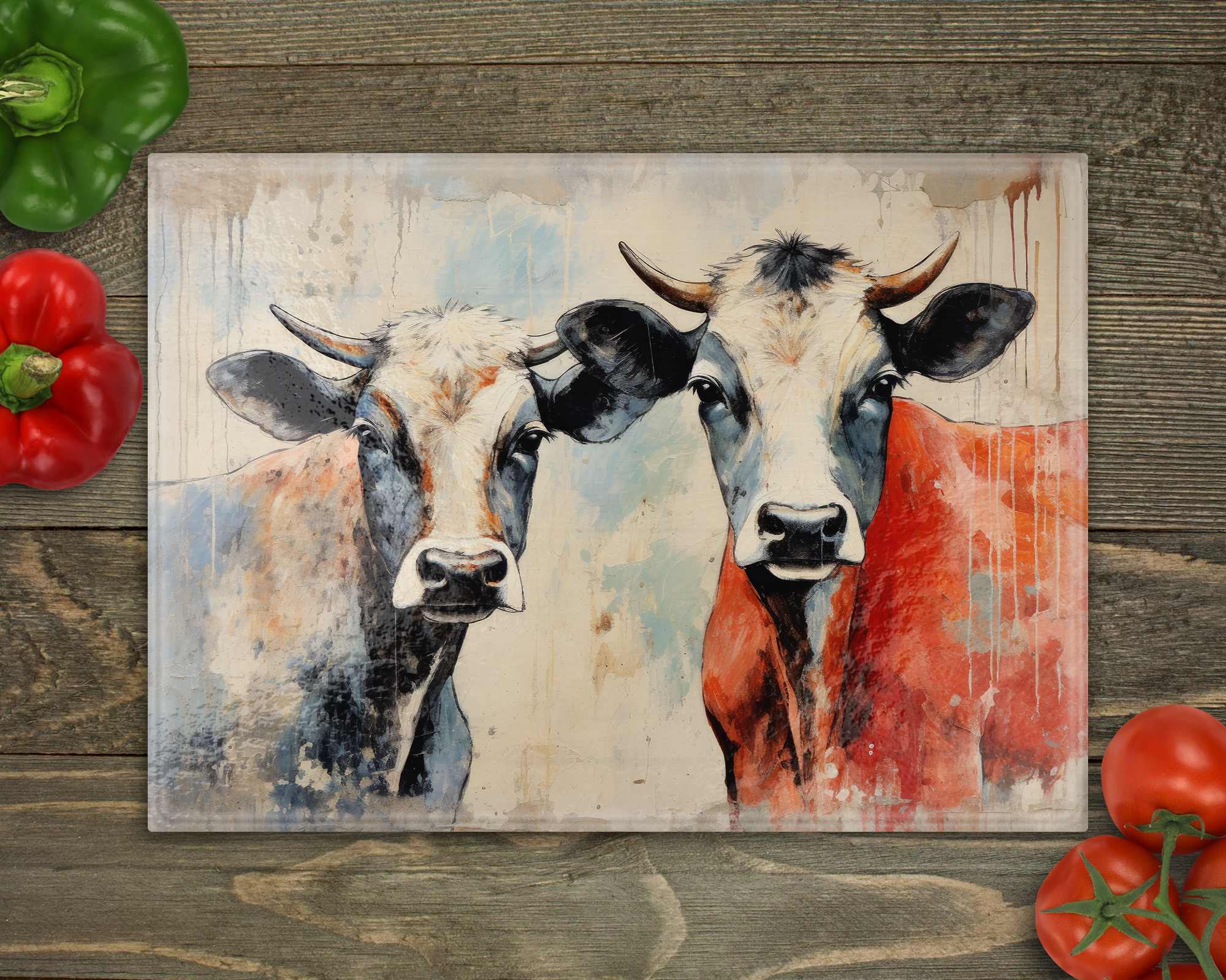 Cows Cutting Board