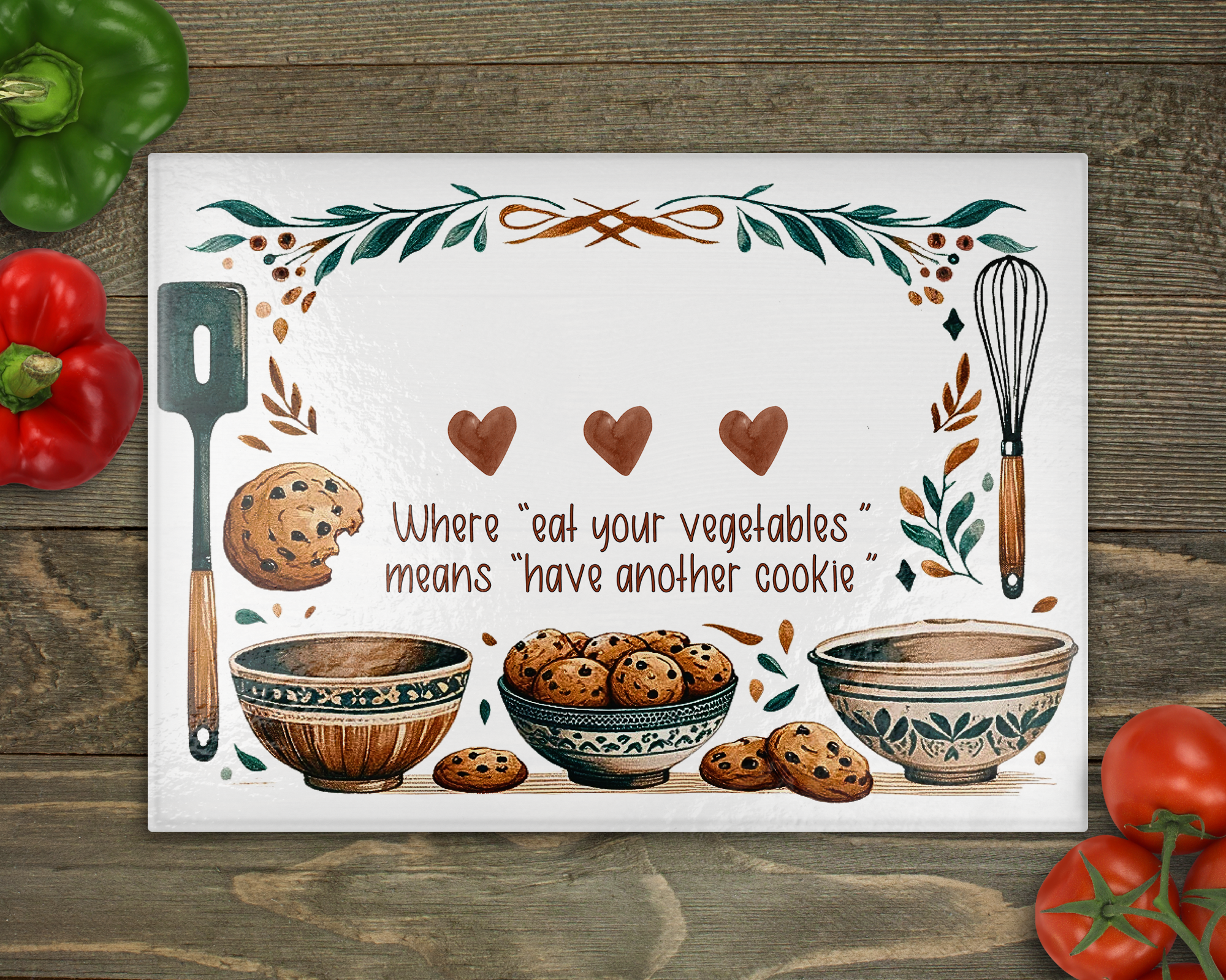 Custom Cookies (Blank) Cutting Board