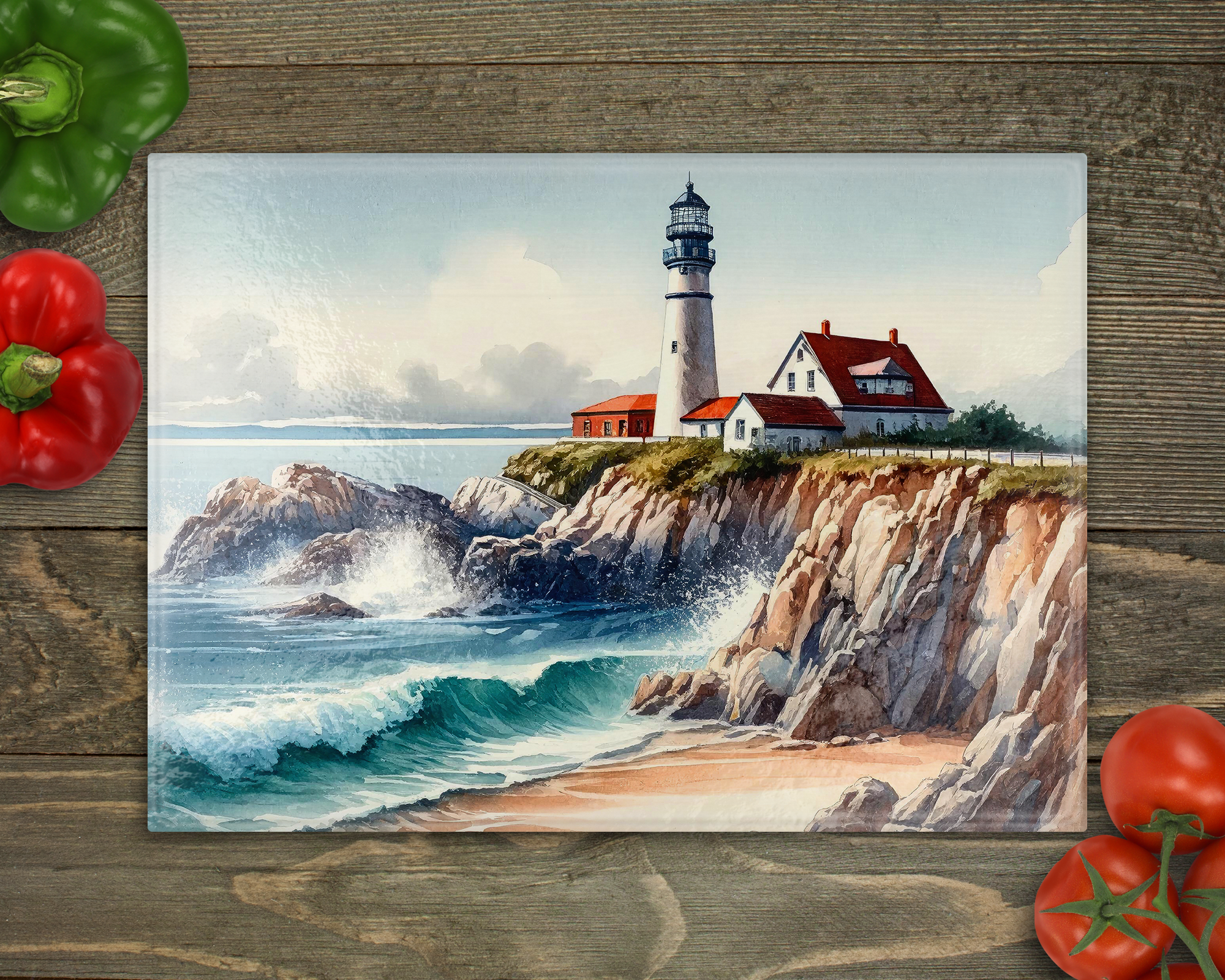 Lighthouse Cutting Board