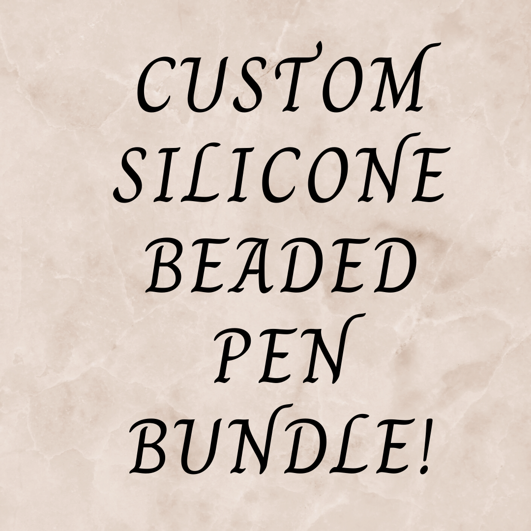 Custom Silicone Pen Bundle X4