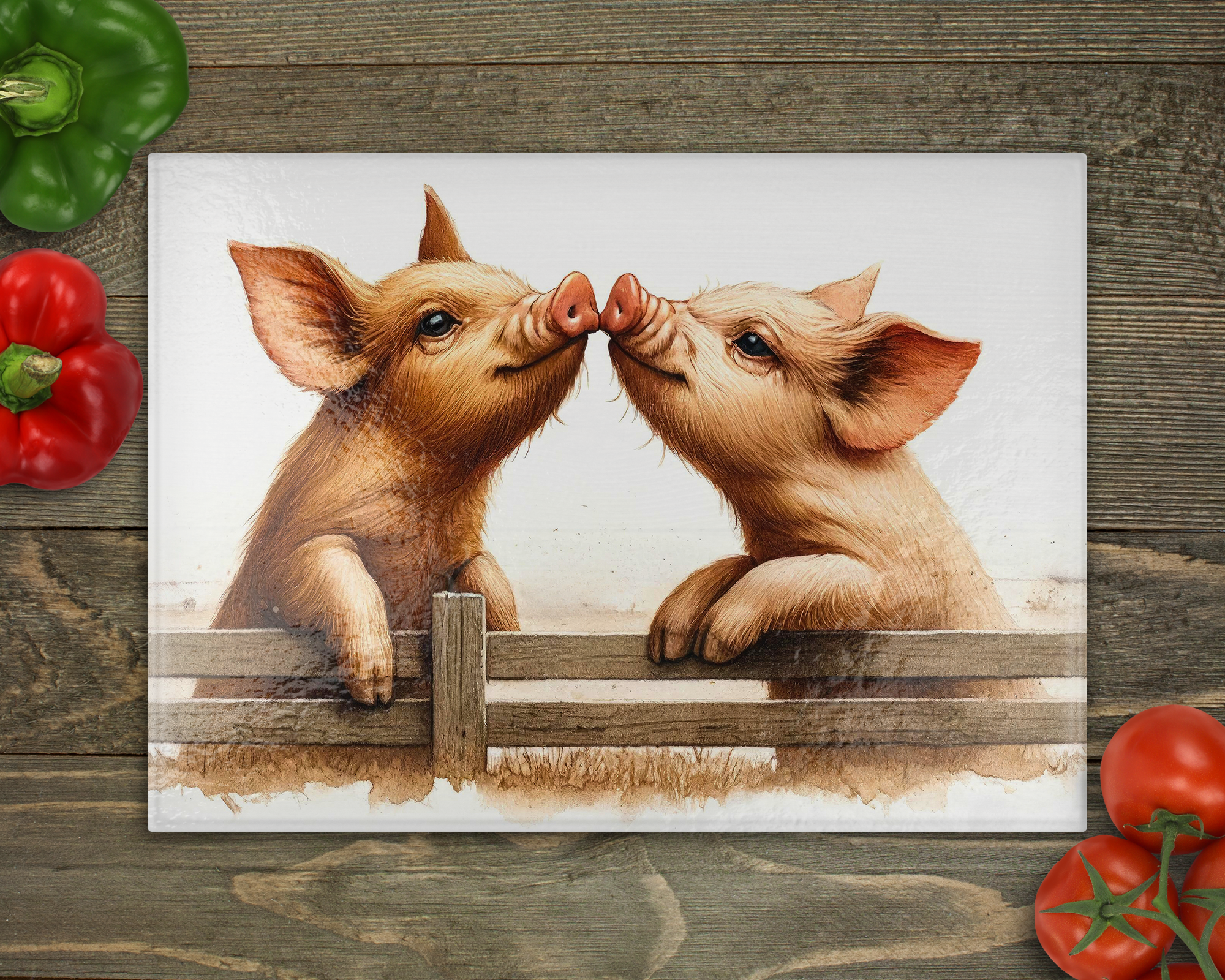 Piglets Cutting Board