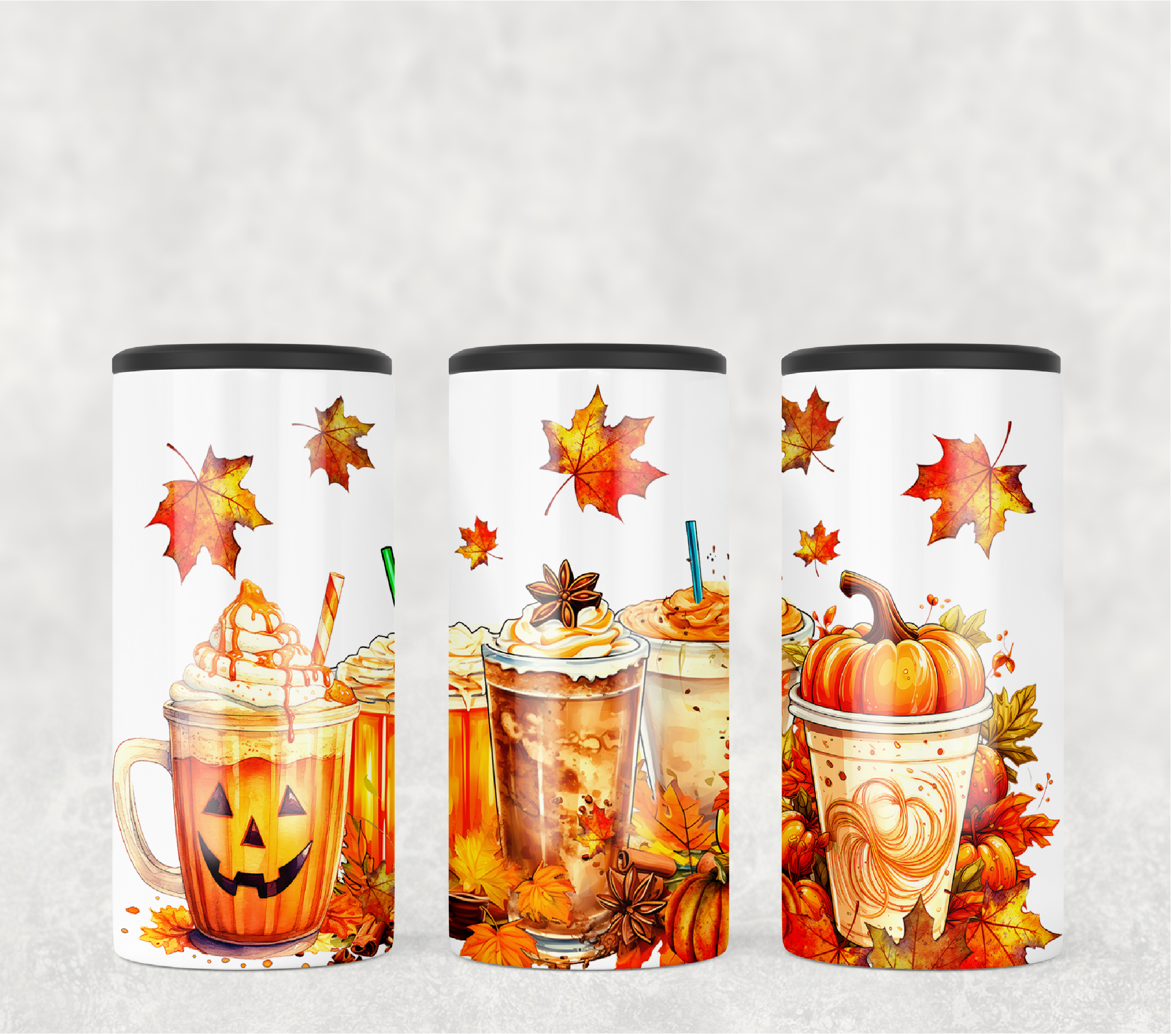 Fall Latte  4 in  1 Can Cooler