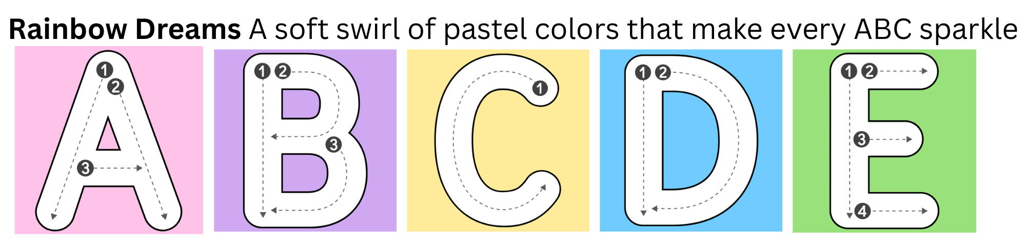 💕 ABC Magic Name Tiles
