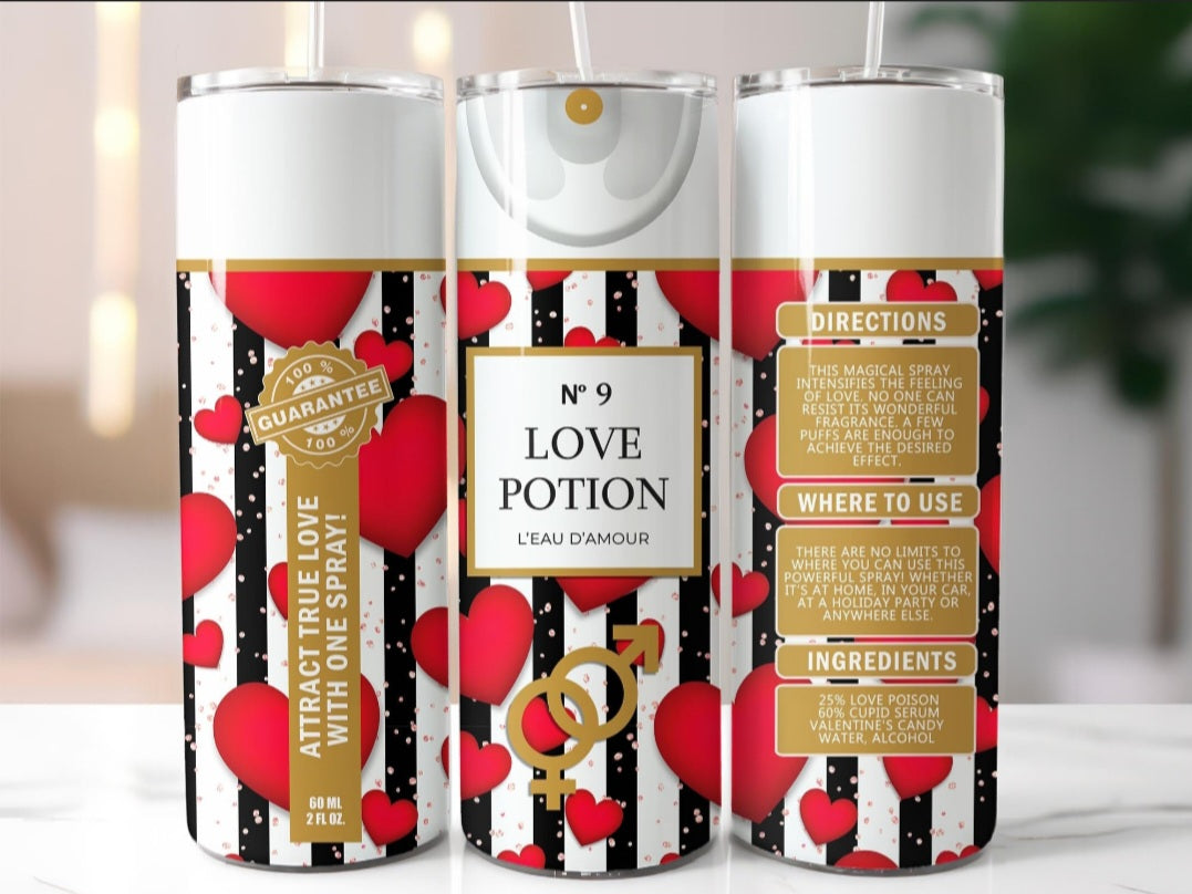 Love Potion Red Hearts