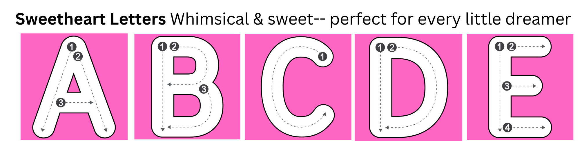 💕 ABC Magic Name Tiles