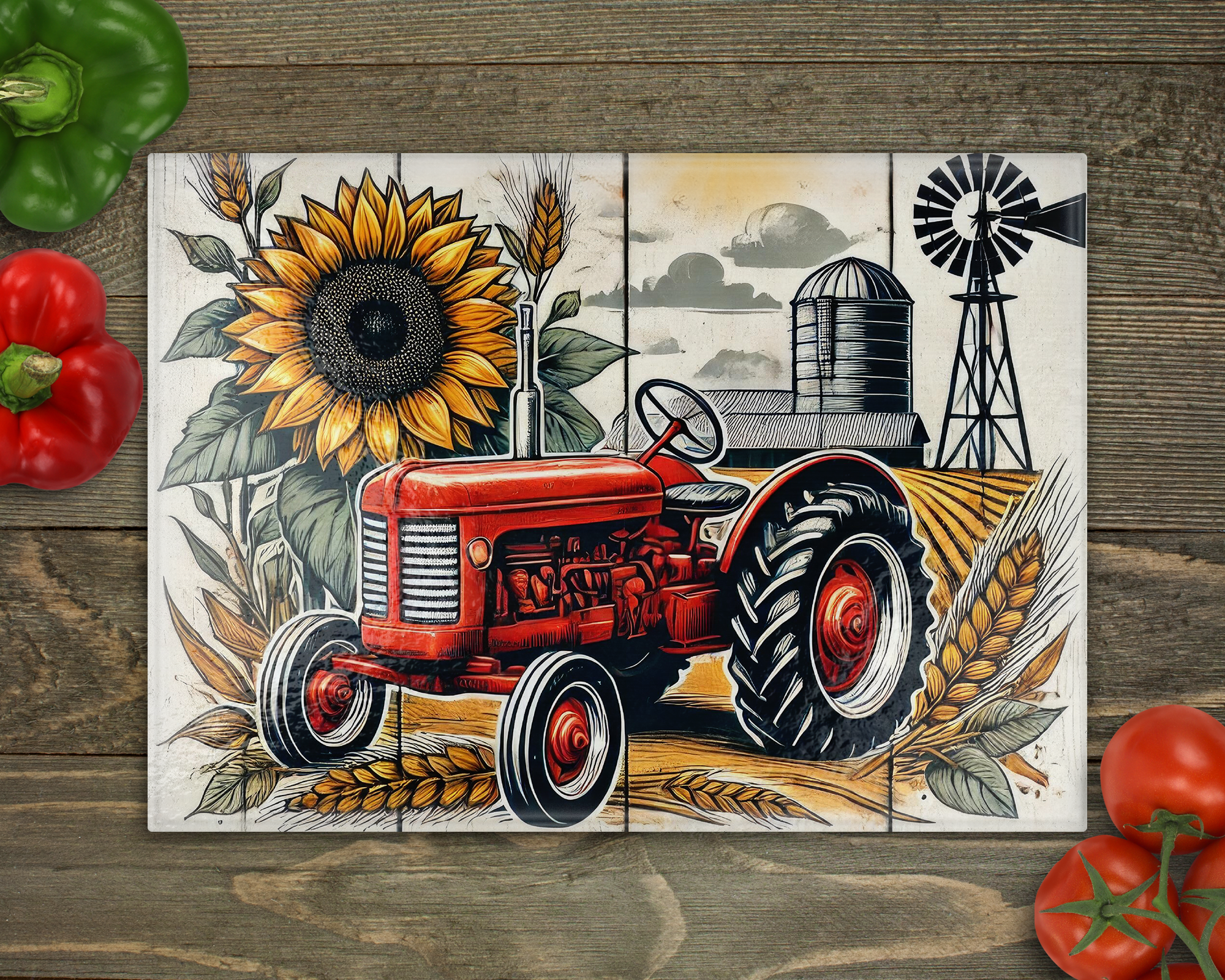 Tractor Cutting Board