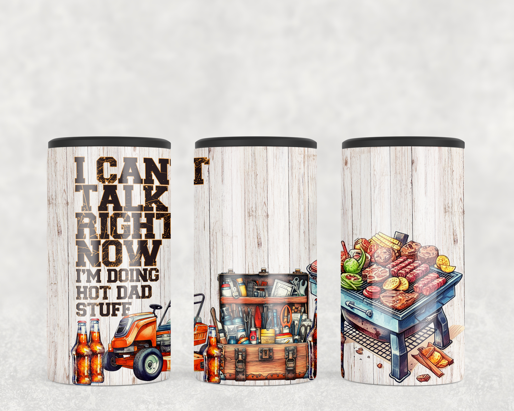 I can't talk right now 4 in  1 Can Cooler