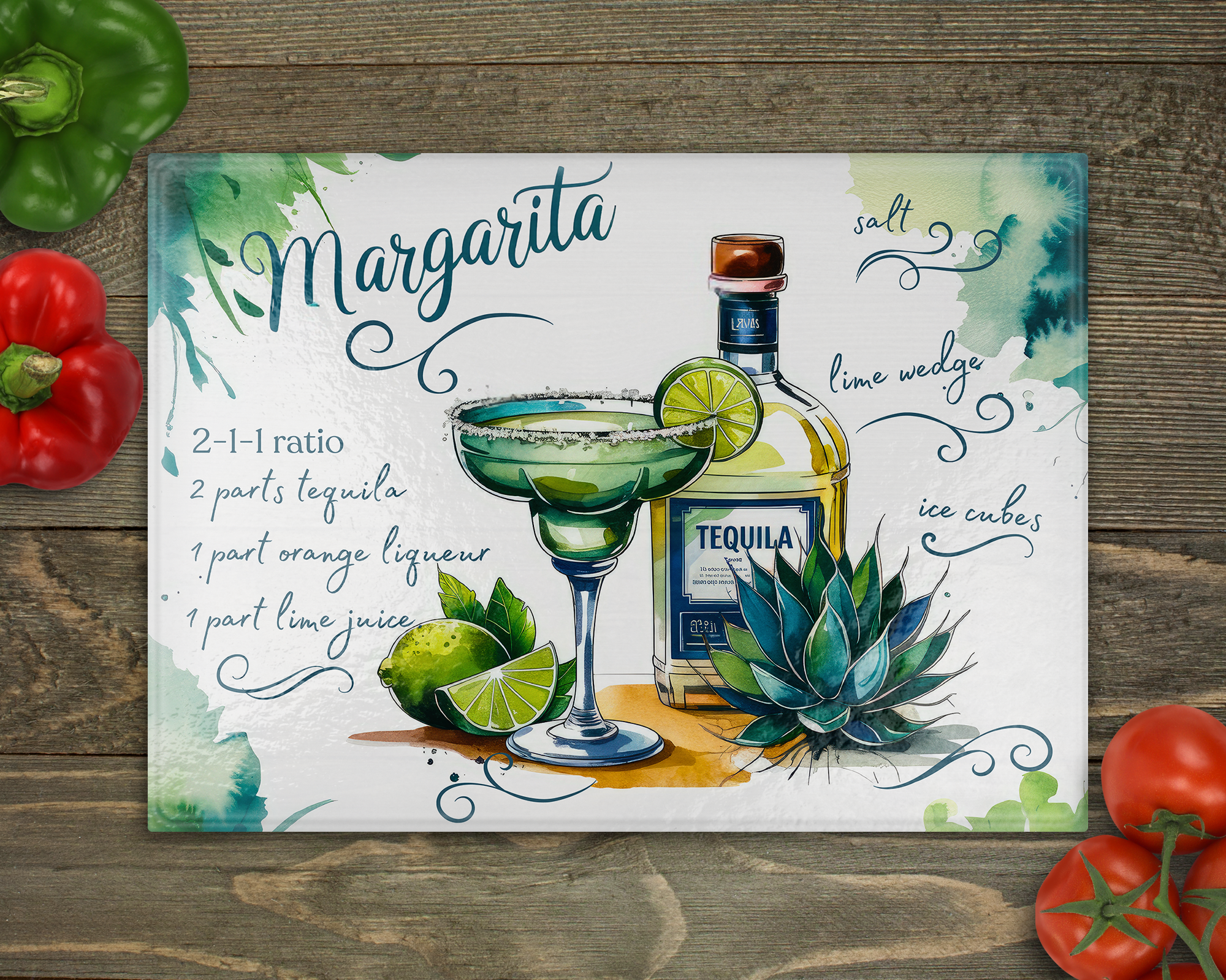 Margarita Cutting Board