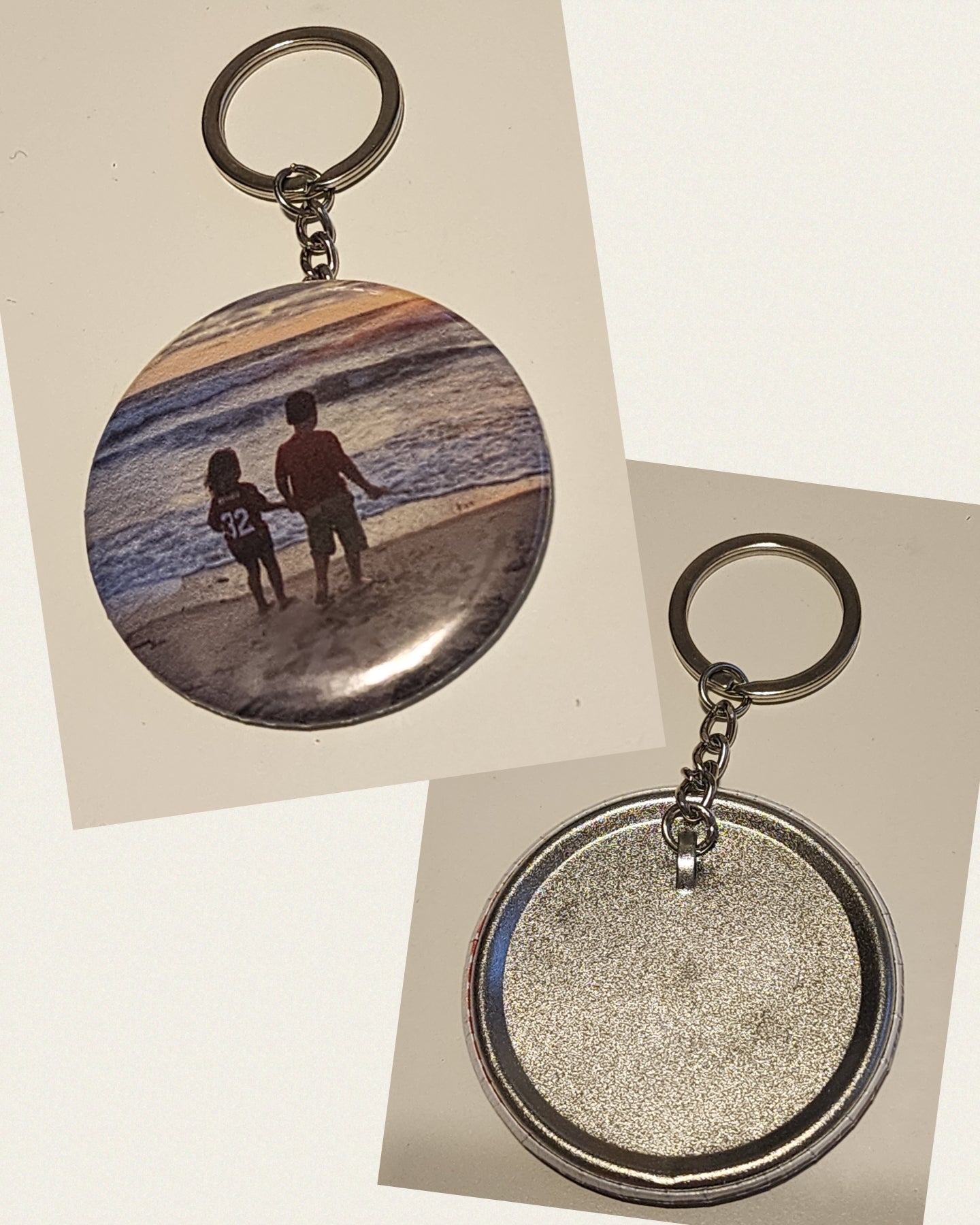 Custom Round Keychain