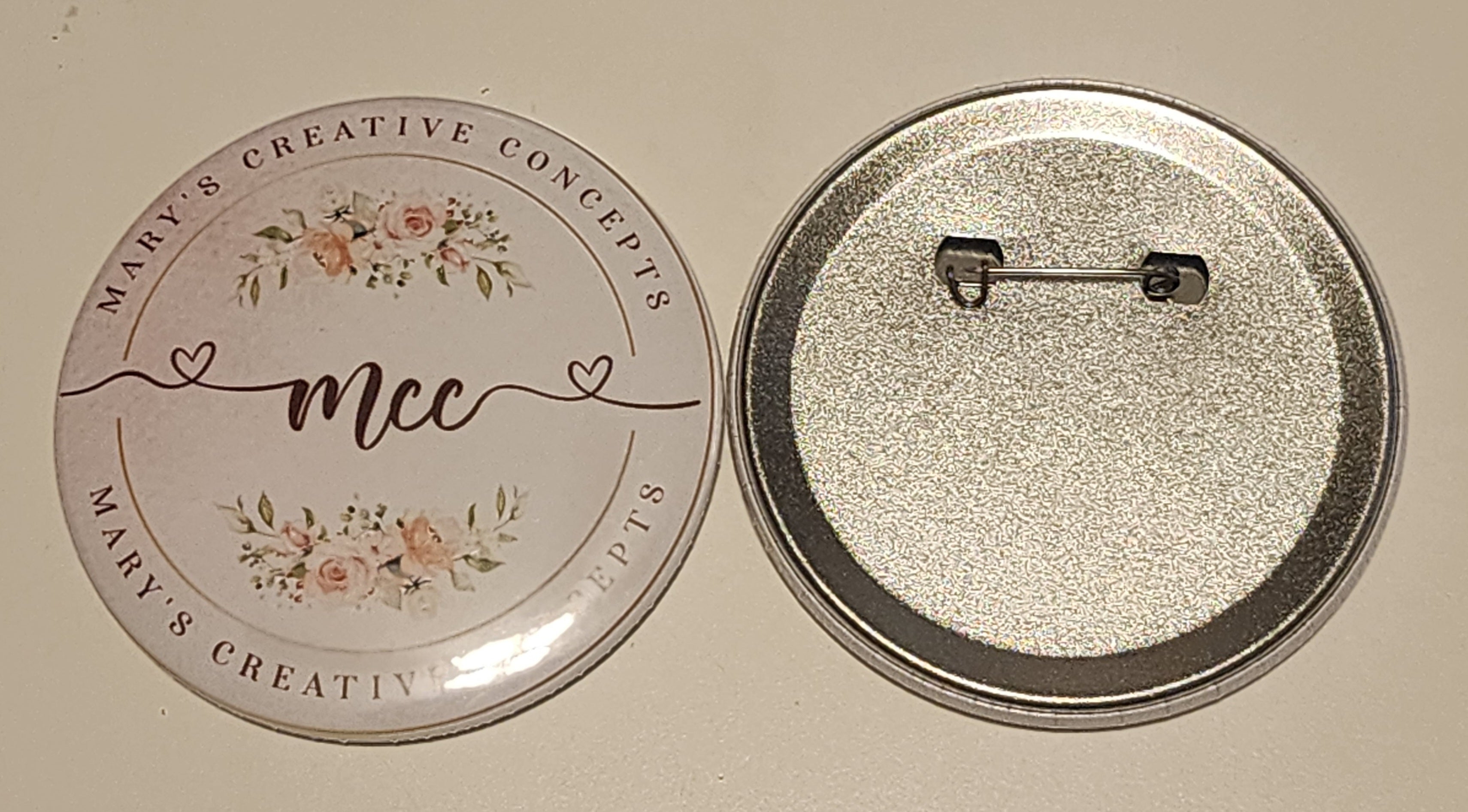 Custom 3" Round Magnet or Pin