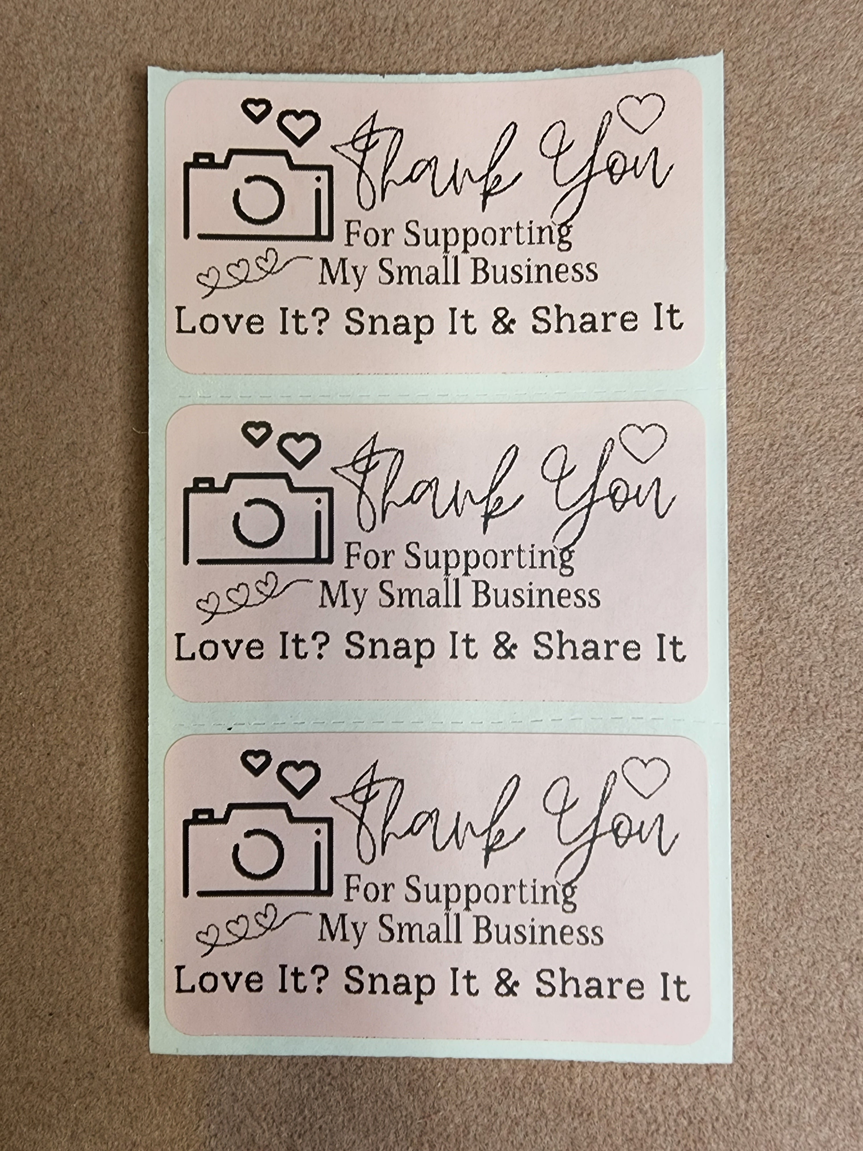 Love it! Snap it! Share it! Mail Stickers