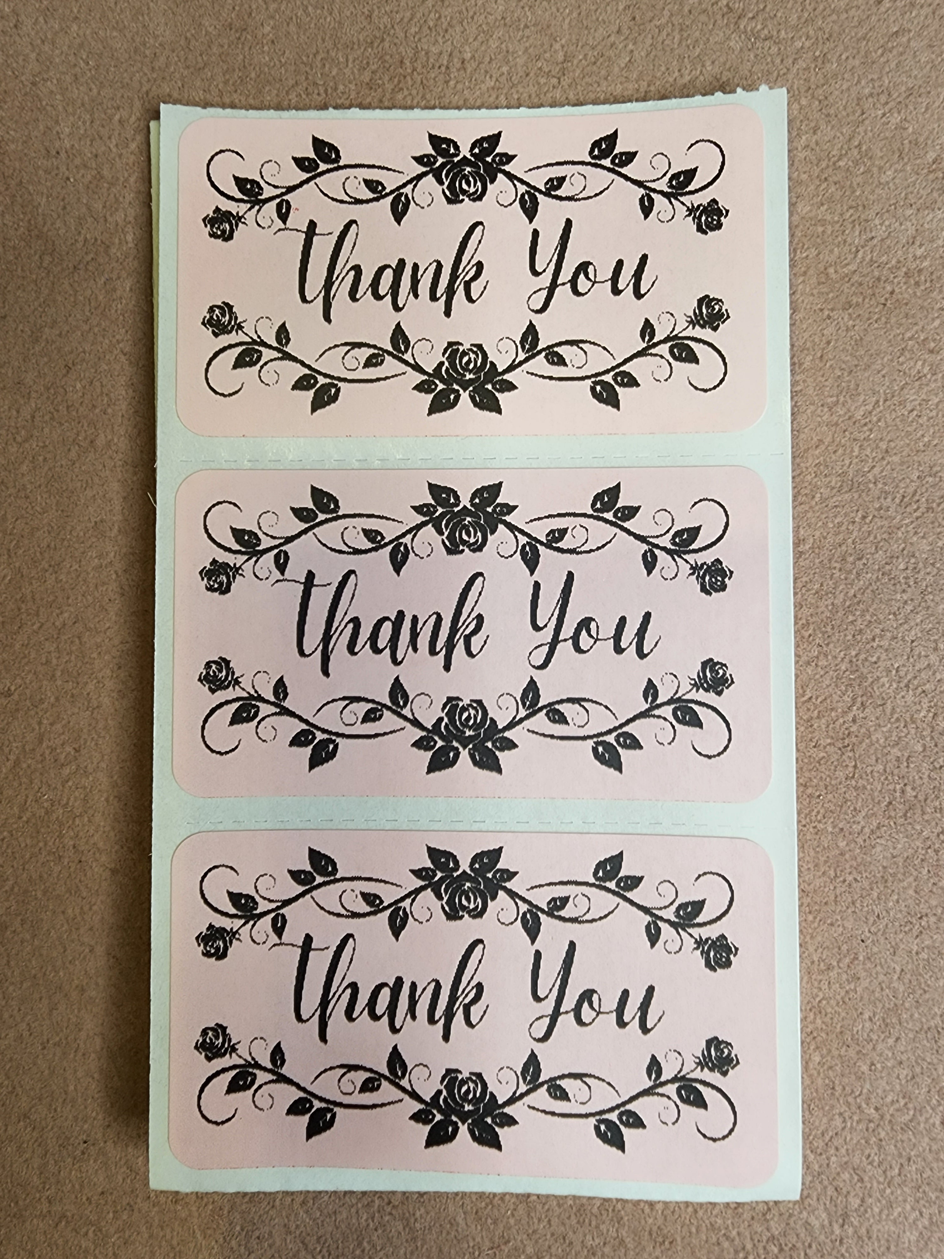 Thank you!  Mail Stickers