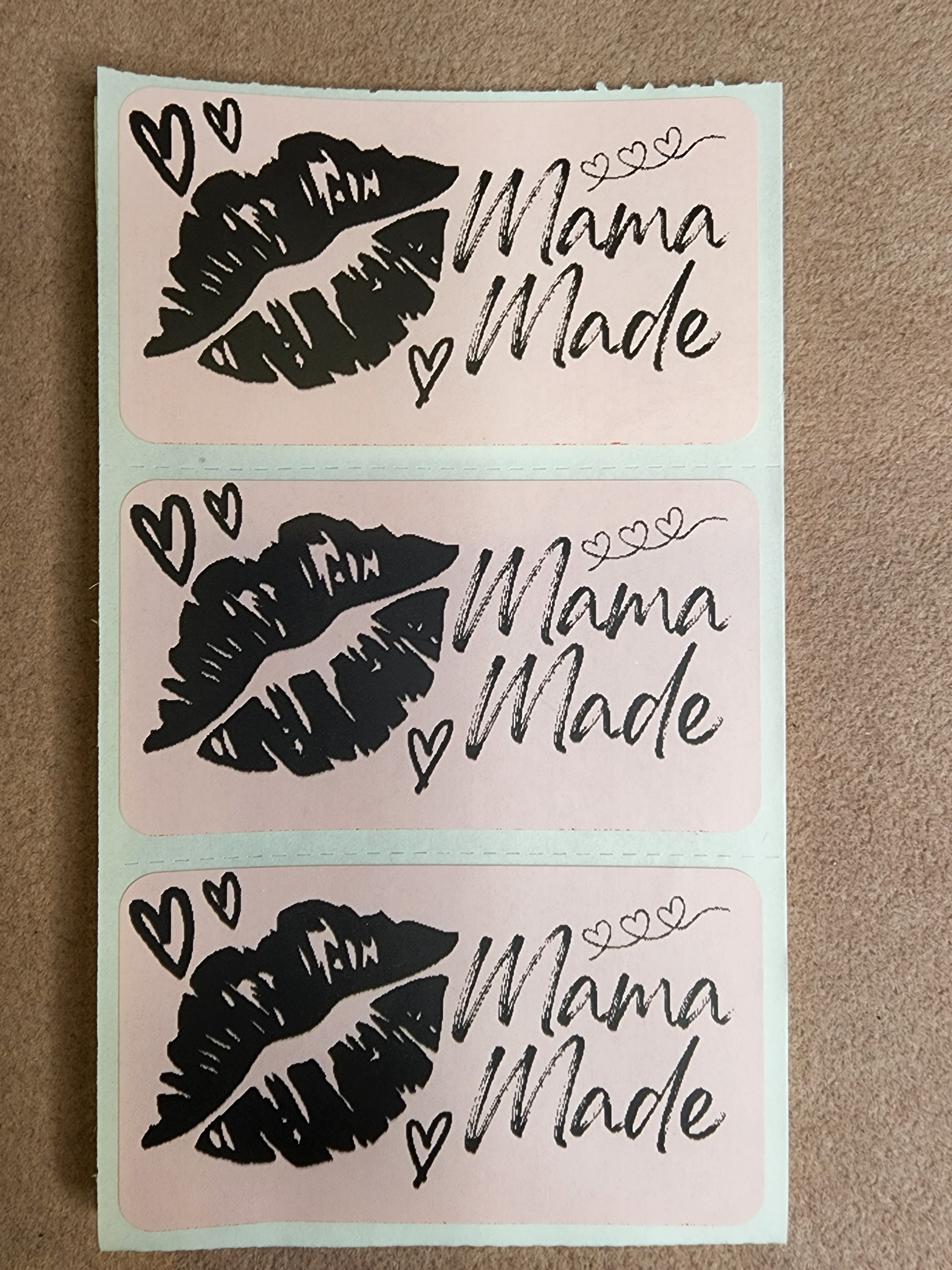 Mama Made!  Mail Stickers