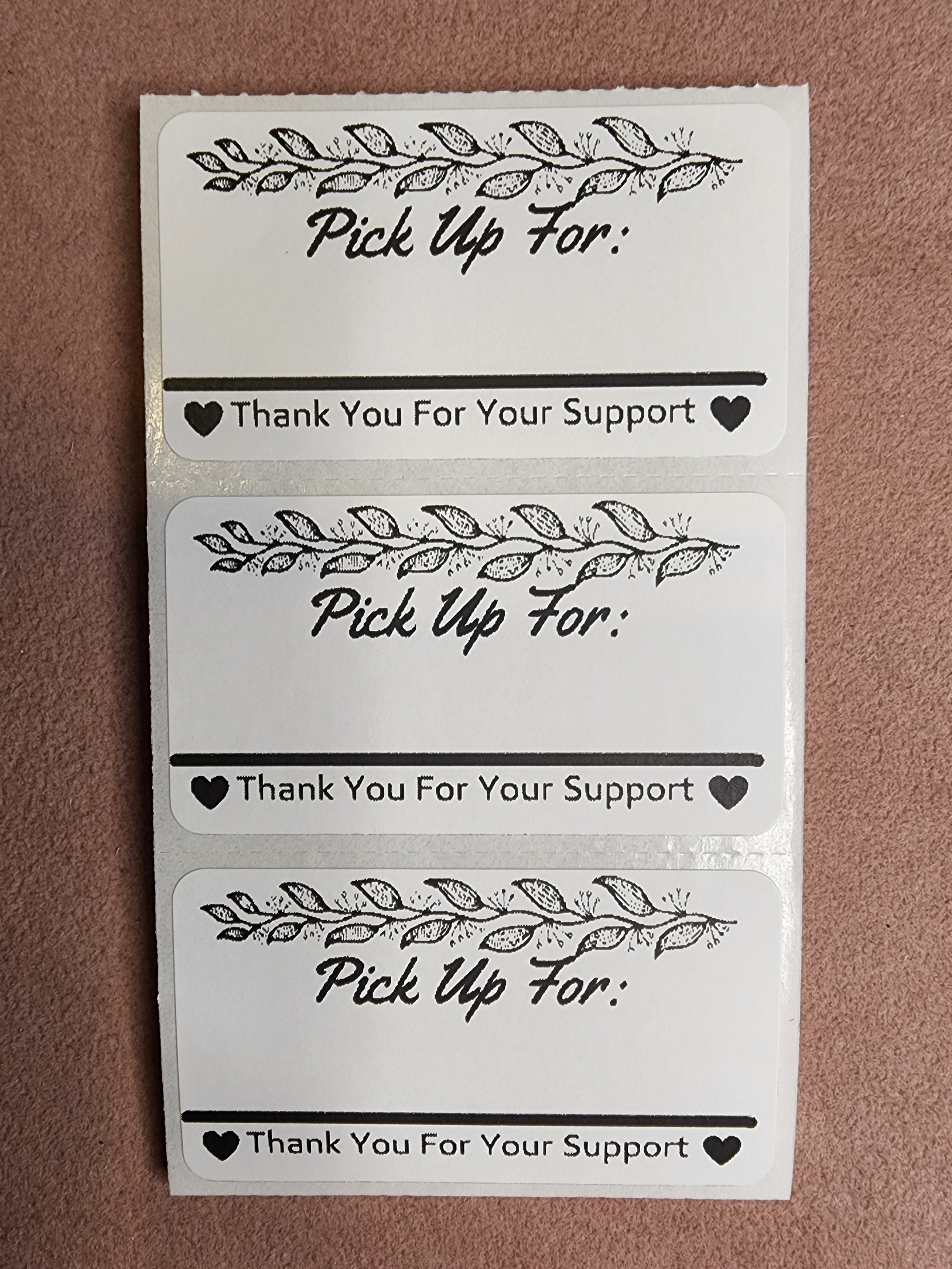 Pick up for: Mail Stickers