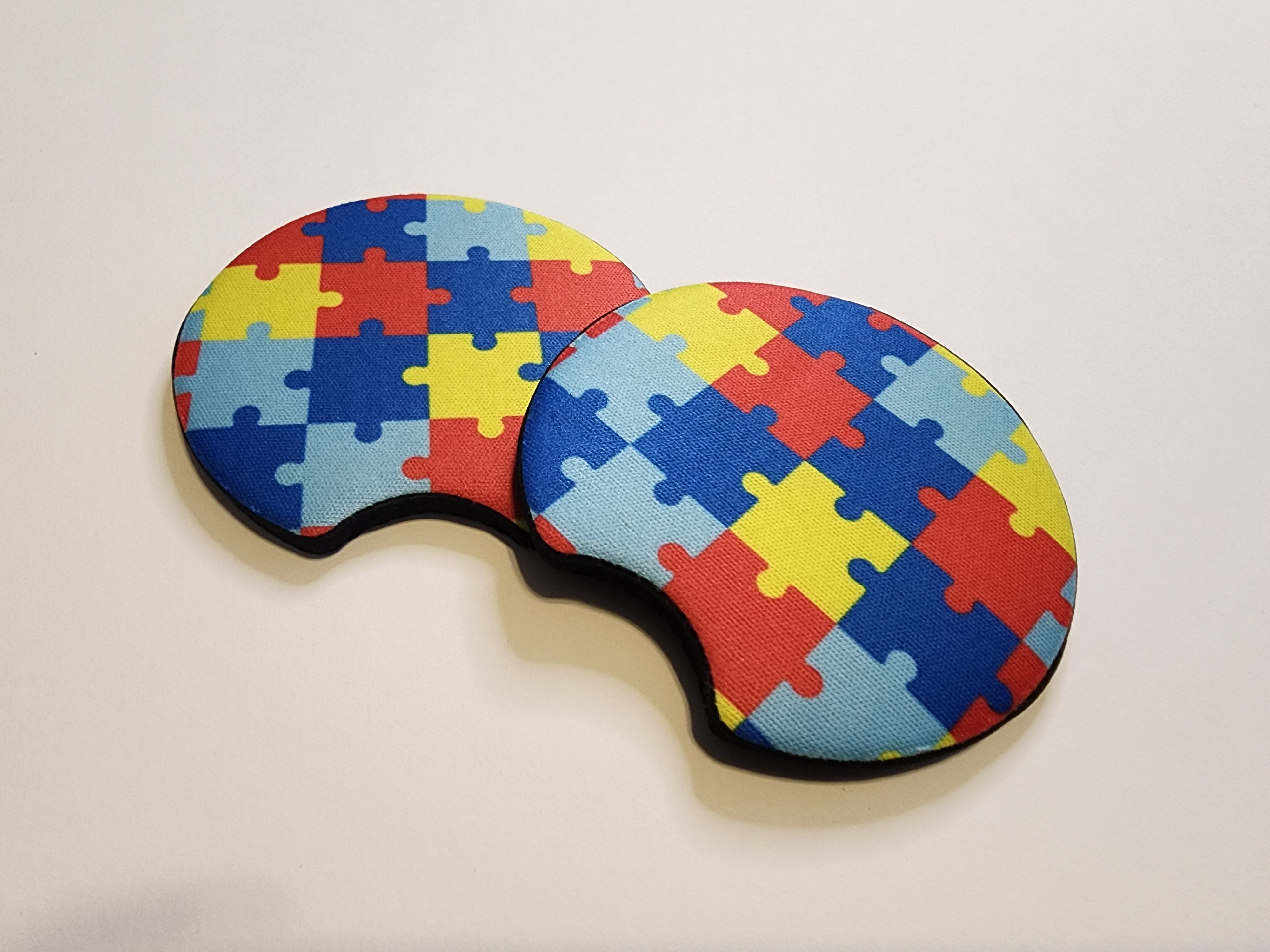 Autism Car Coasters