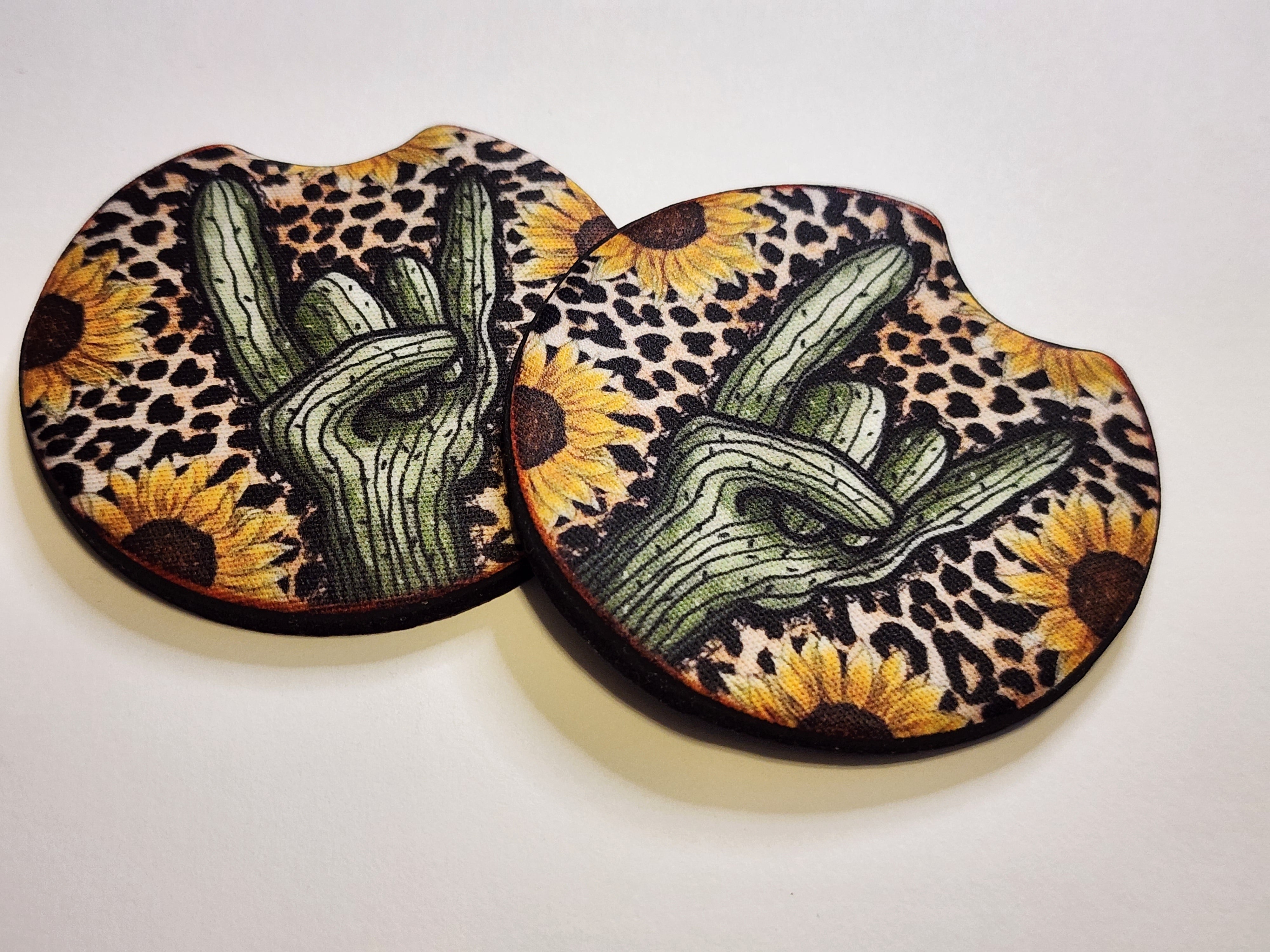 Cactus Car Coasters