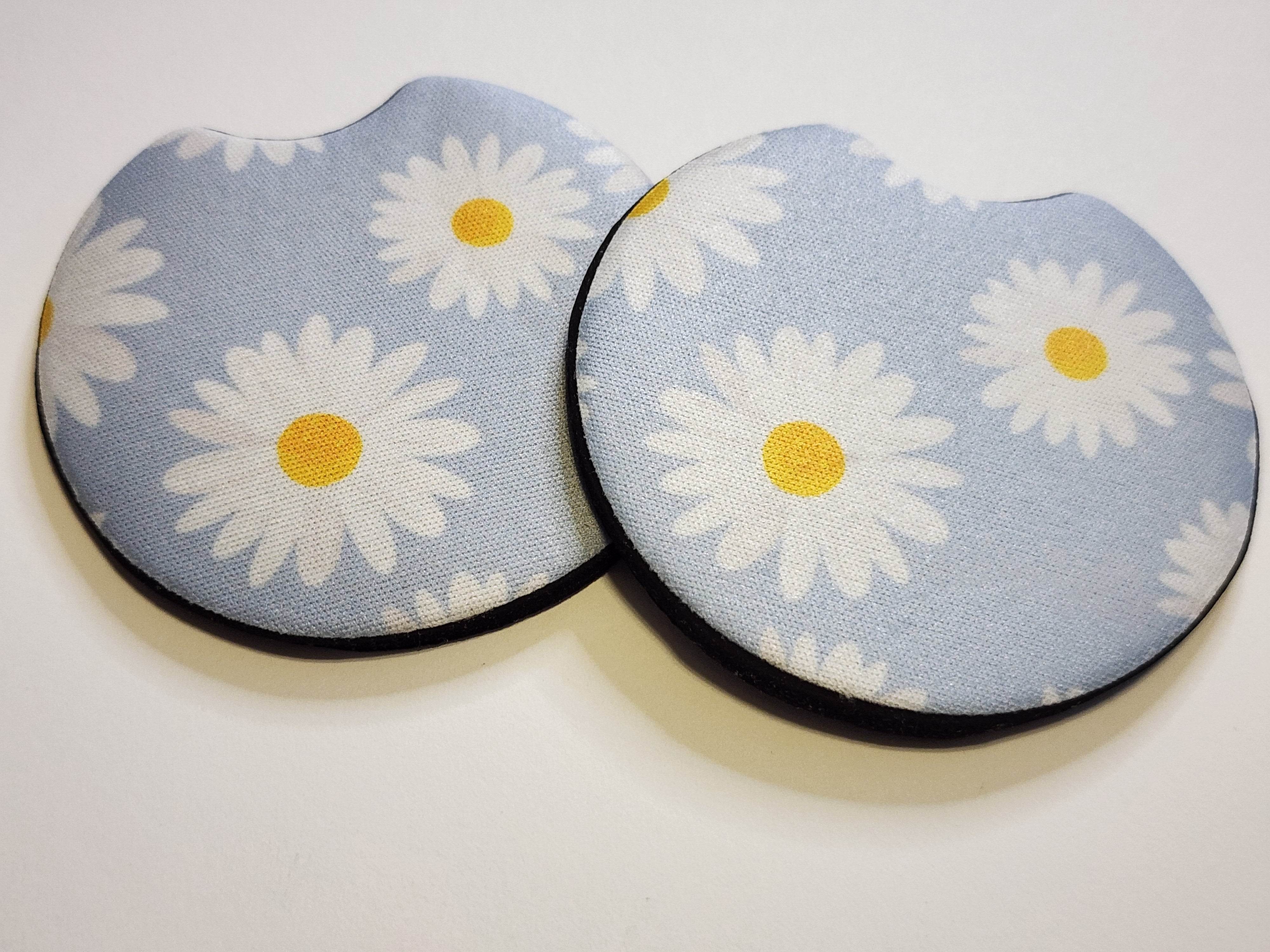 Daisy Car Coasters