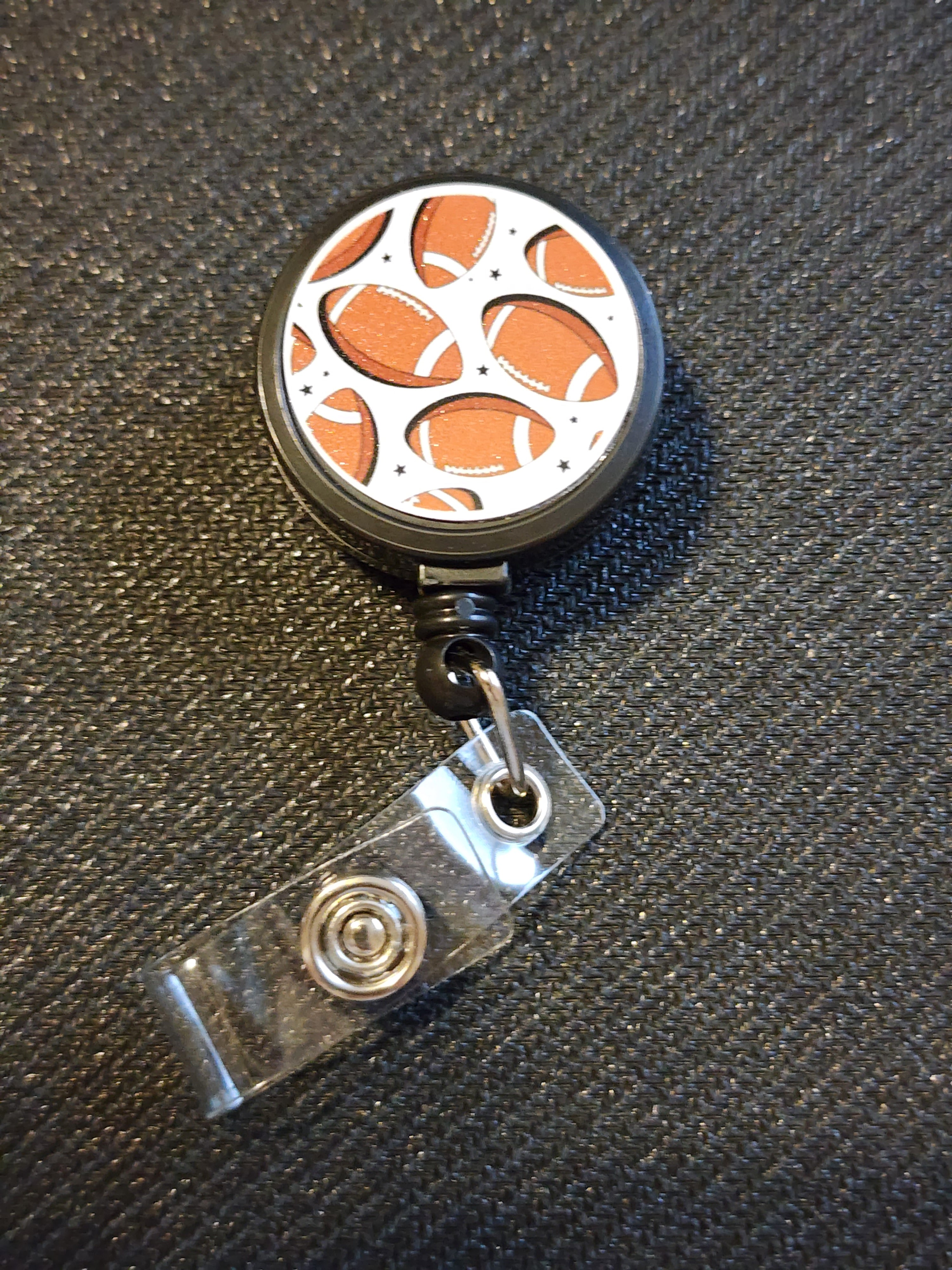 Football Badge Reel