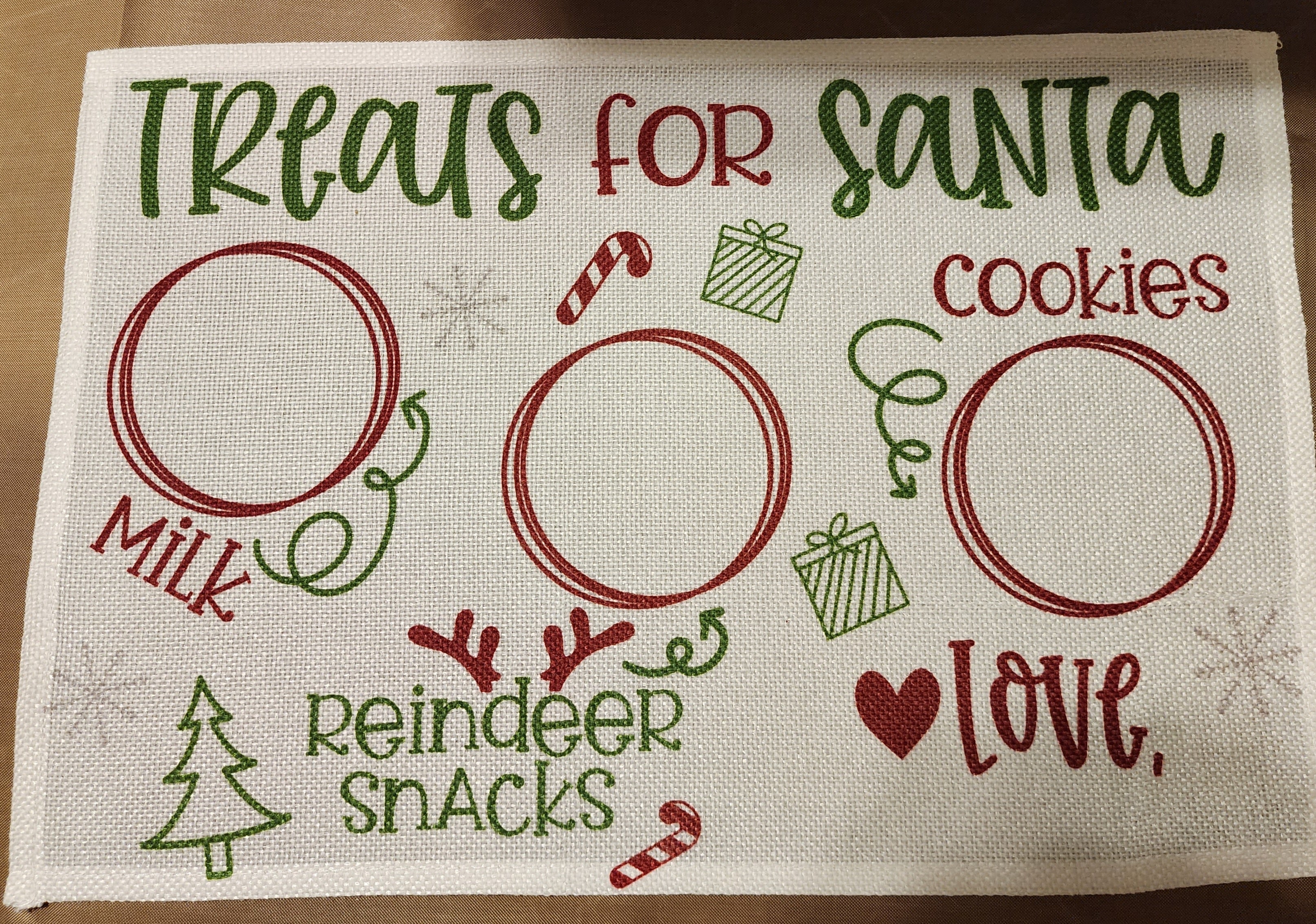 Santa Placemat