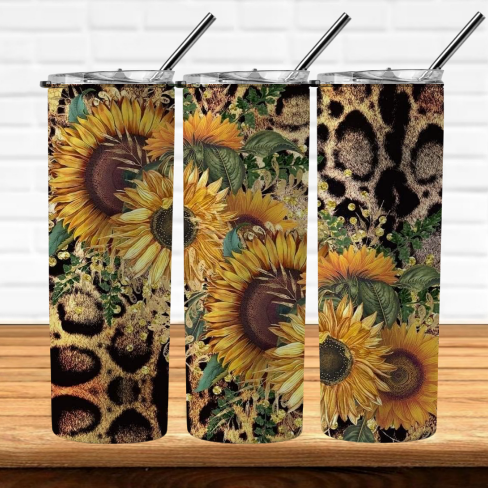 Animal Print Sunflowers